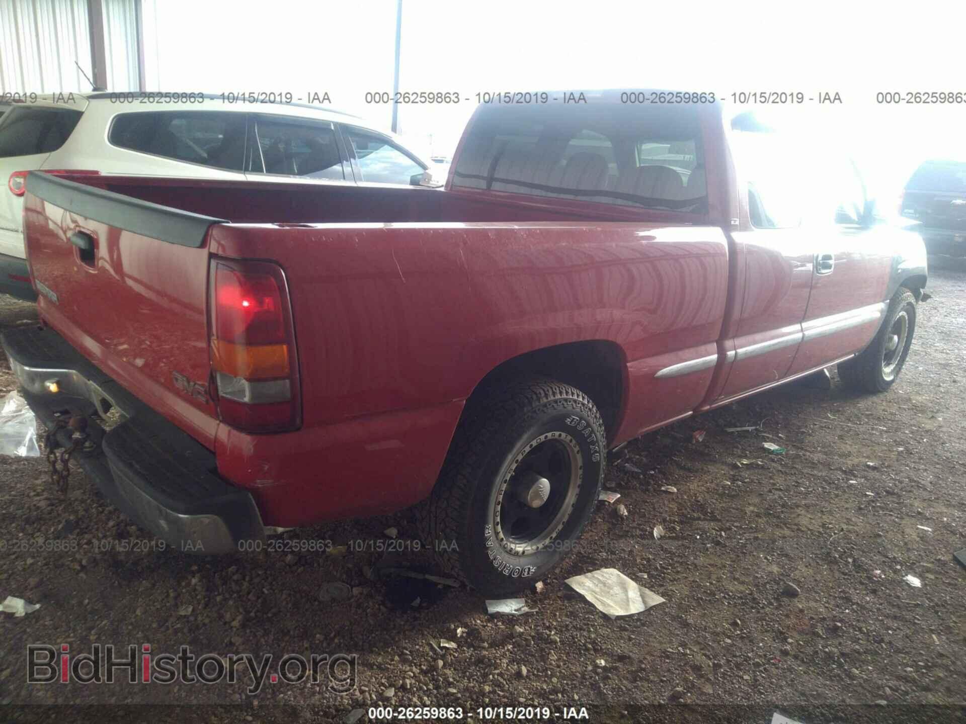 2002 GMC NEW SIERRA - VIN: 2GTEC19VX21143921 - Фото 4