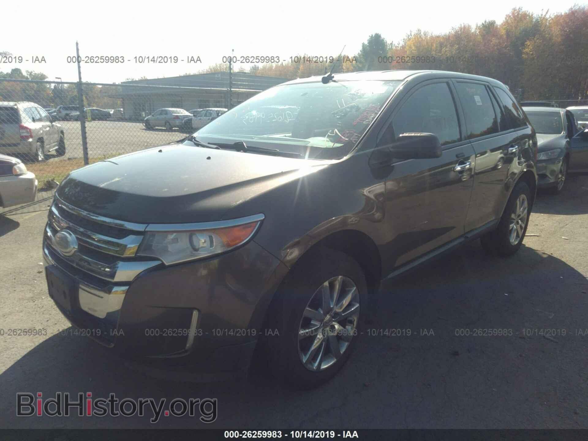 2011 FORD EDGE - VIN: 2FMDK3JC6BBB20100 - Фото 2