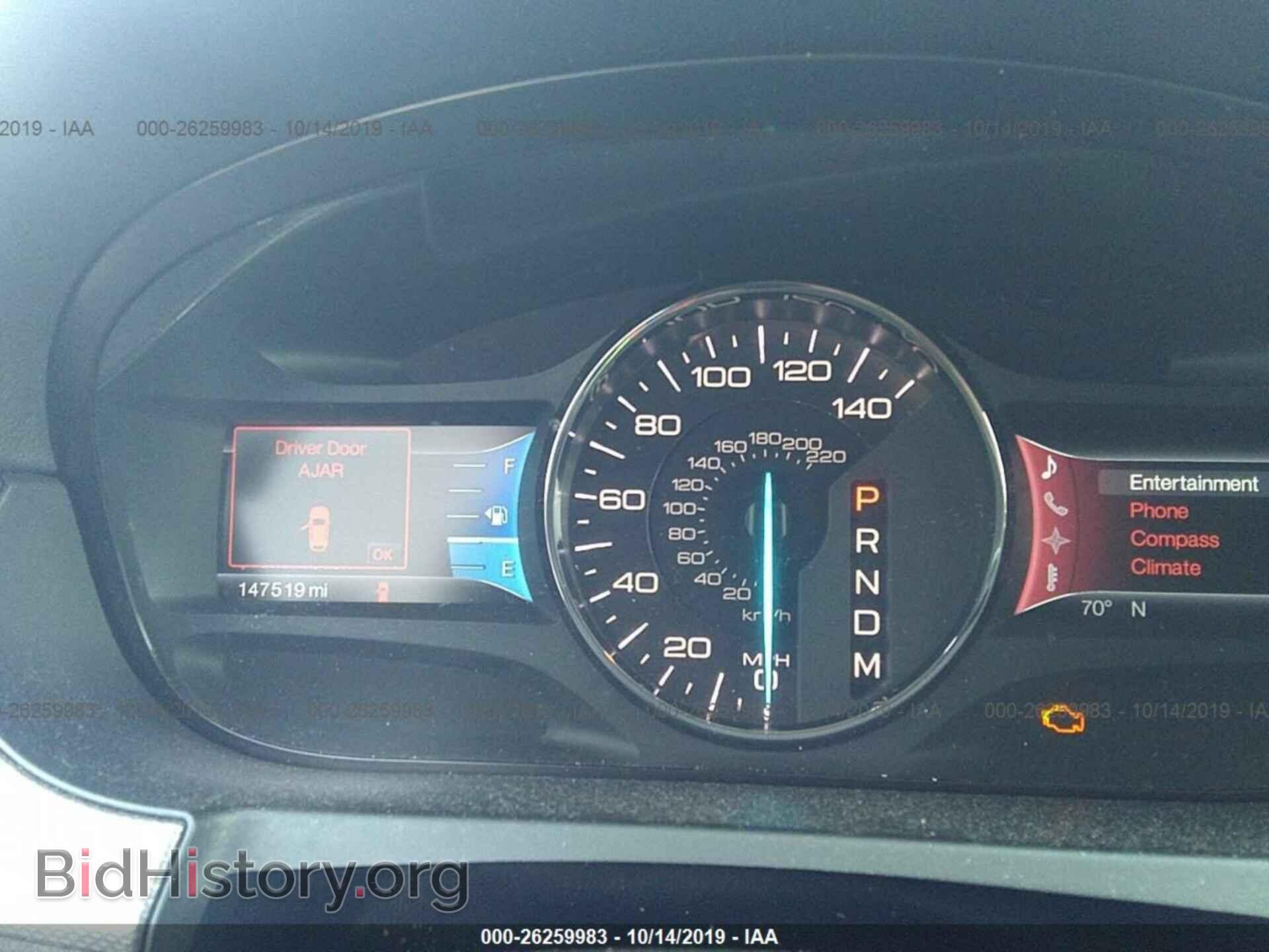 2011 FORD EDGE - VIN: 2FMDK3JC6BBB20100 - Фото 7