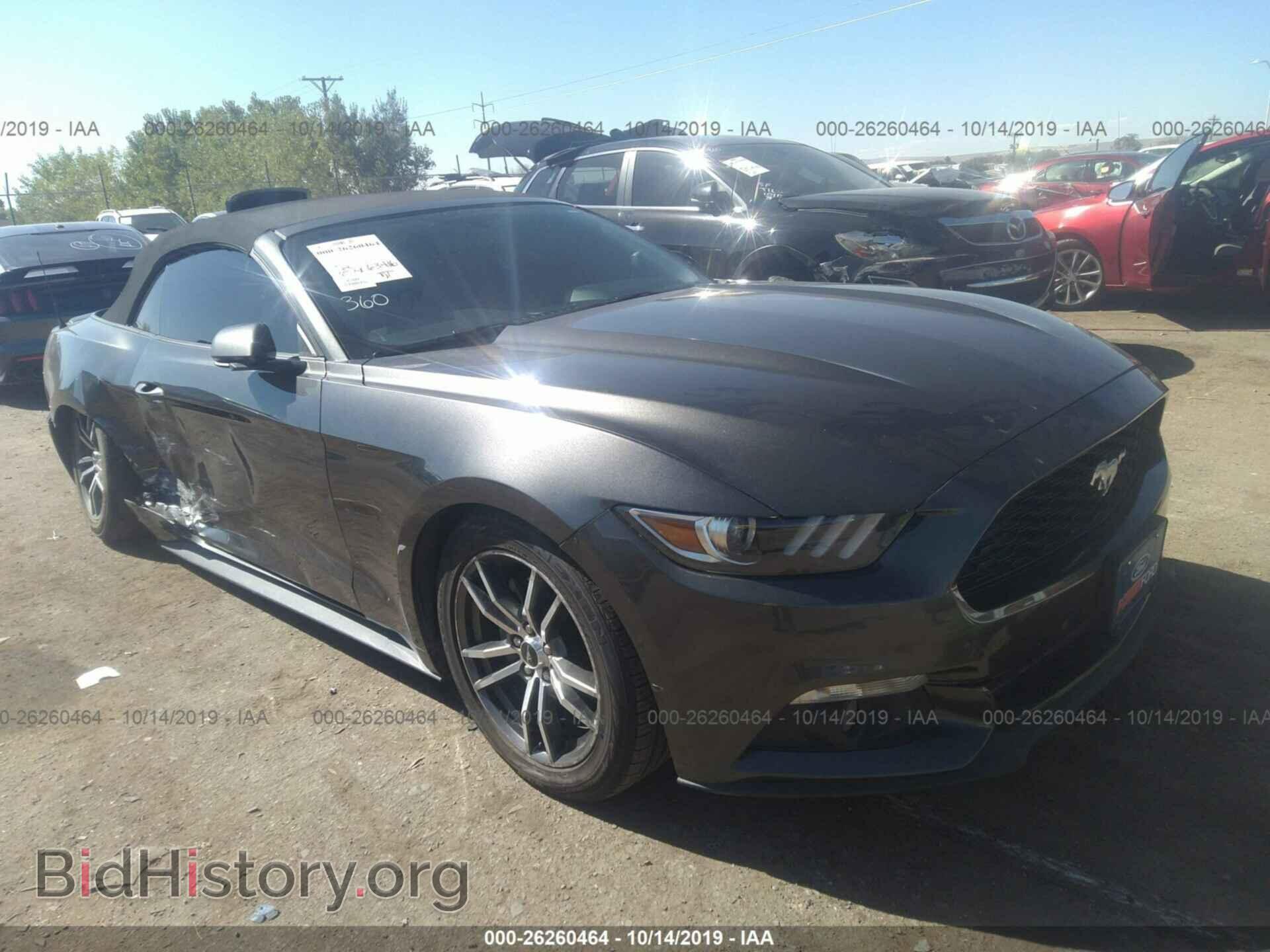 Photo 1FATP8UH8H5307637 - FORD MUSTANG 2017