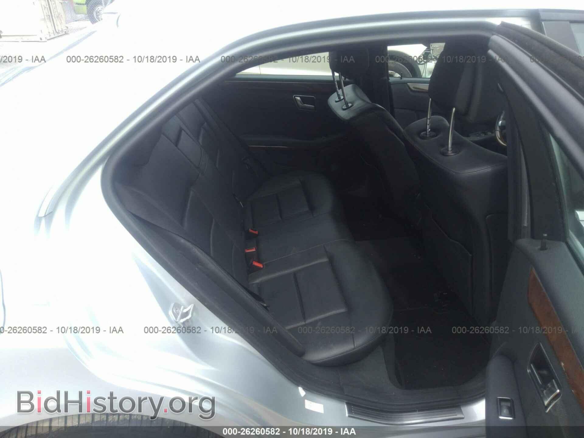 2012 MERCEDES-BENZ E - VIN: WDDHF8JB1CA527856 - Фото 8