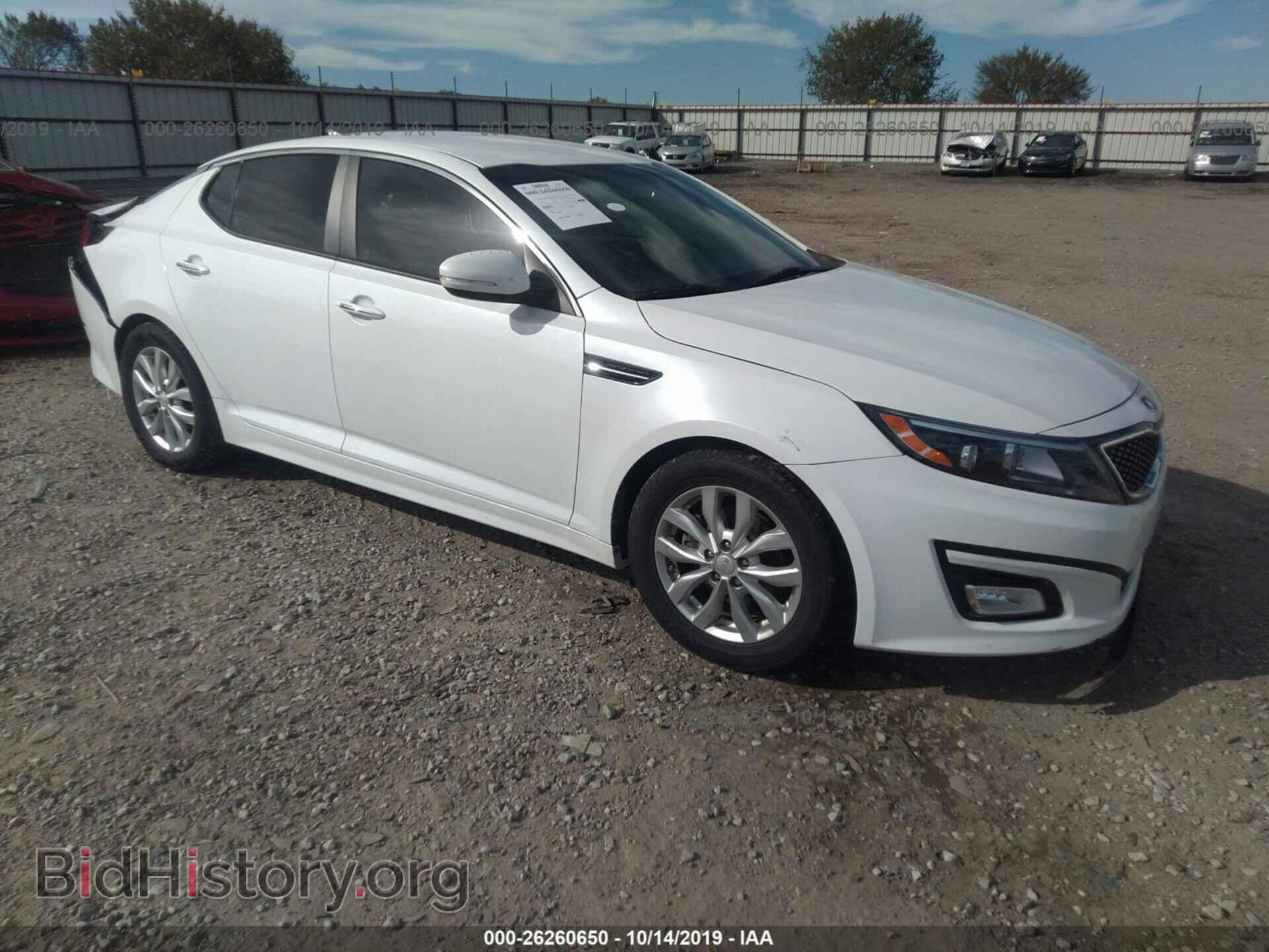 Фотография 5XXGN4A76FG454926 - KIA OPTIMA 2015