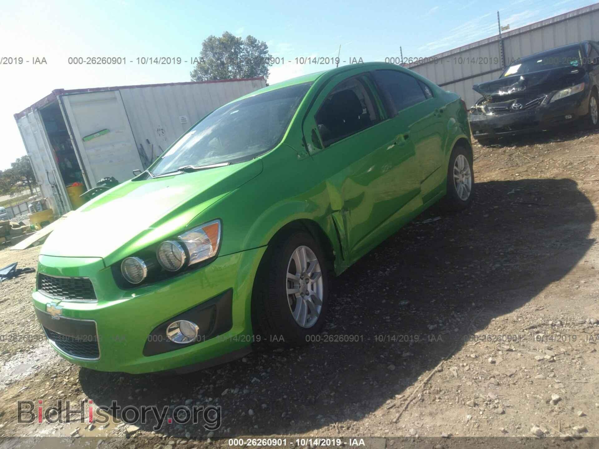 2014 CHEVROLET SONIC - VIN: 1G1JC5SH3E4239286 - Фото 2