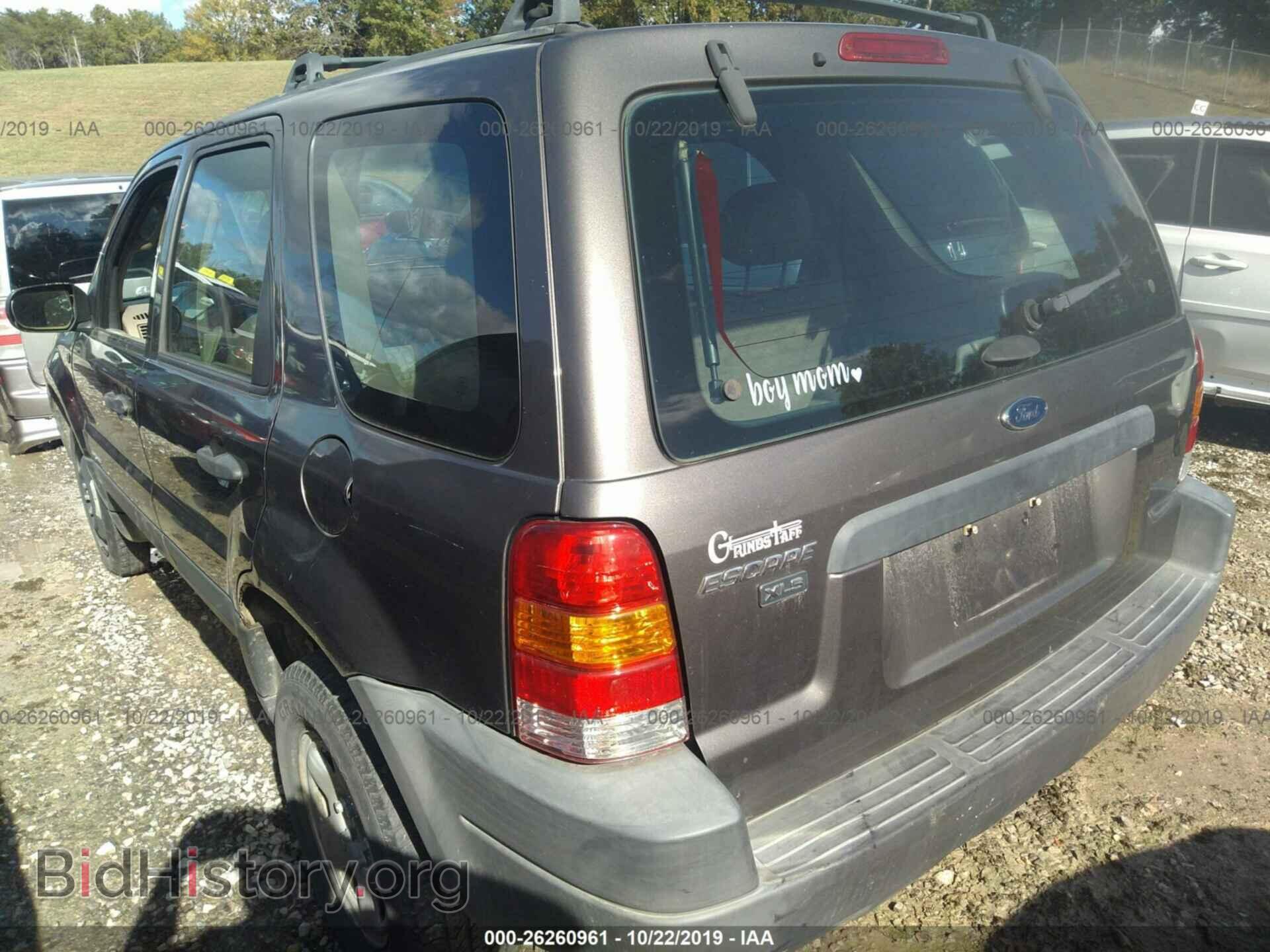 2002 FORD ESCAPE - VIN: 1FMYU01152KC10465 - Фото 3
