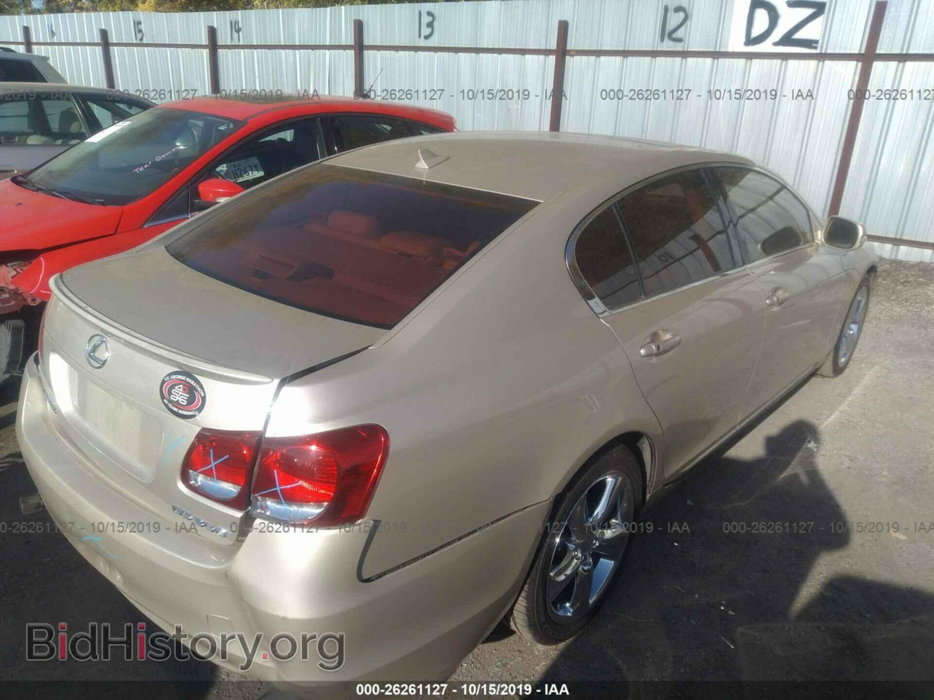 2010 LEXUS GS - VIN: JTHBE1KS1A0047200 - Фото 4