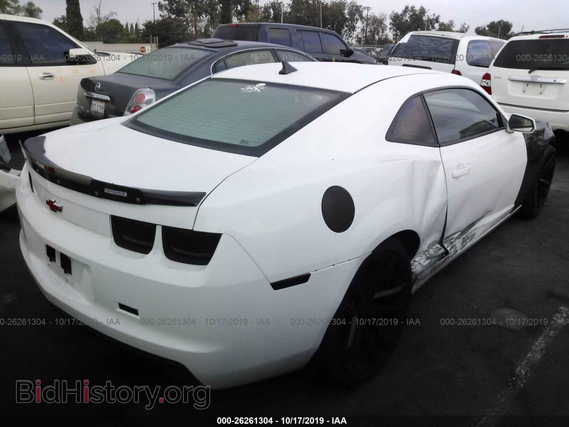 2012 CHEVROLET CAMARO - VIN: 2G1FA1E31C9204759 - Фото 4