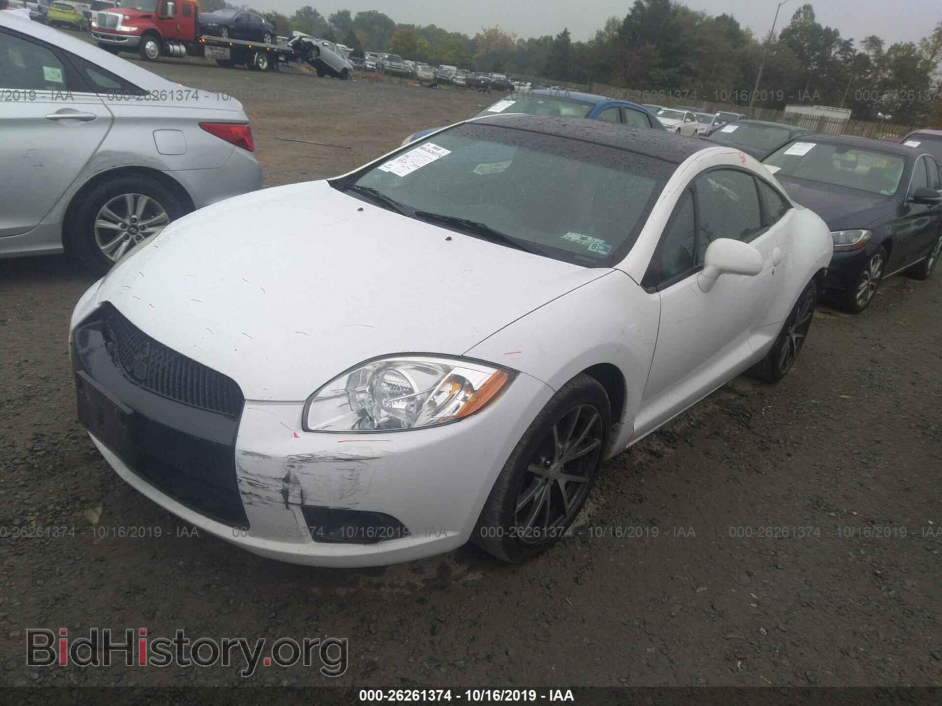 2012 MITSUBISHI ECLIPSE - VIN: 4A31K5DF0CE004337 - Фото 2