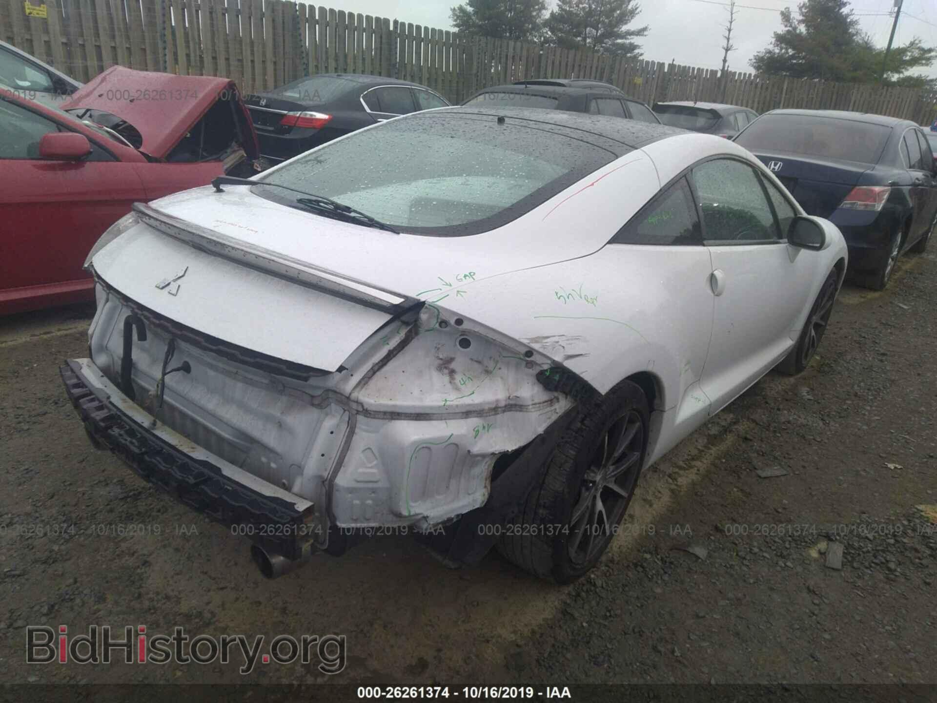 2012 MITSUBISHI ECLIPSE - VIN: 4A31K5DF0CE004337 - Фото 4