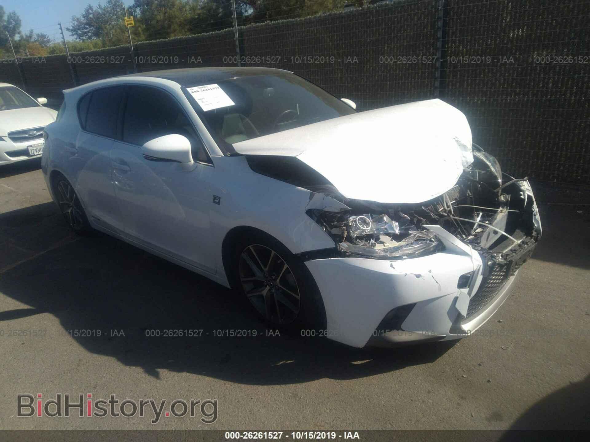 Photo JTHKD5BH2E2206976 - LEXUS CT 2014