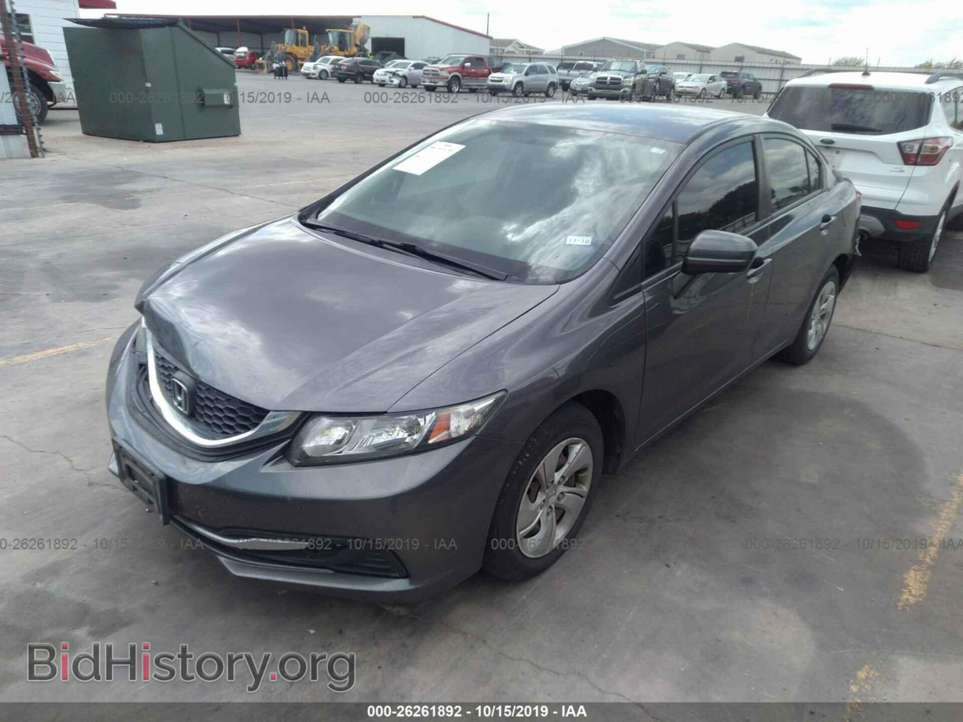 2014 HONDA CIVIC - VIN: 19XFB2F58EE050968 - Фото 2