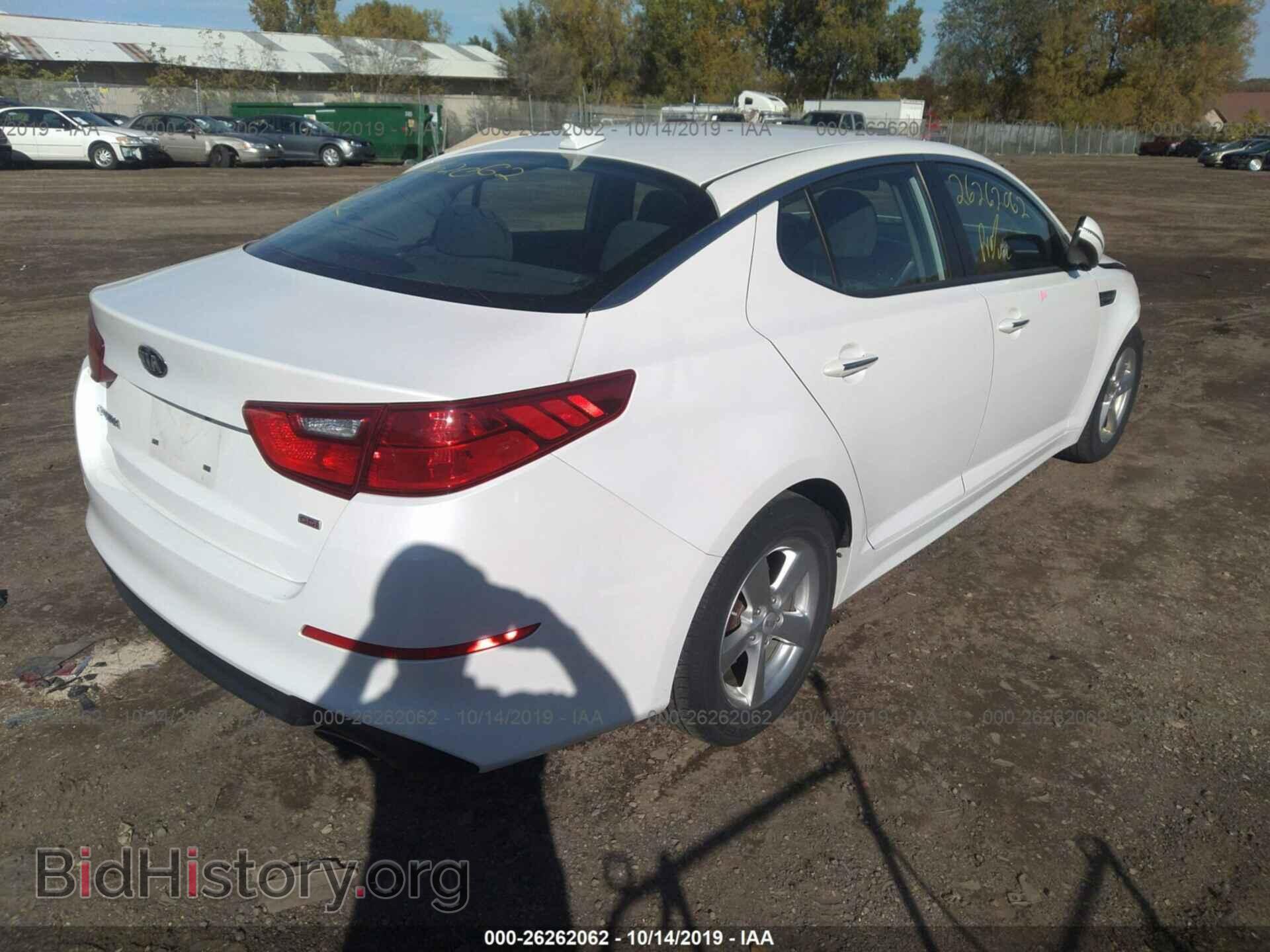 2015 KIA OPTIMA - VIN: KNAGM4A77F5649096 - Фото 4