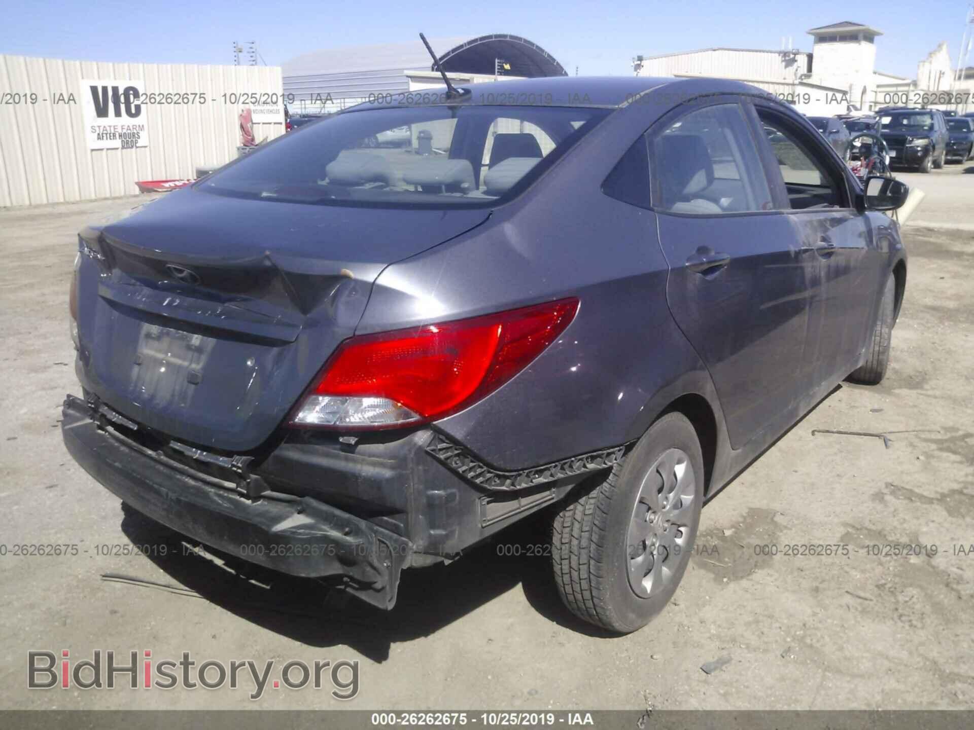 2017 HYUNDAI ACCENT - VIN: KMHCT4AE1HU306548 - Фото 4