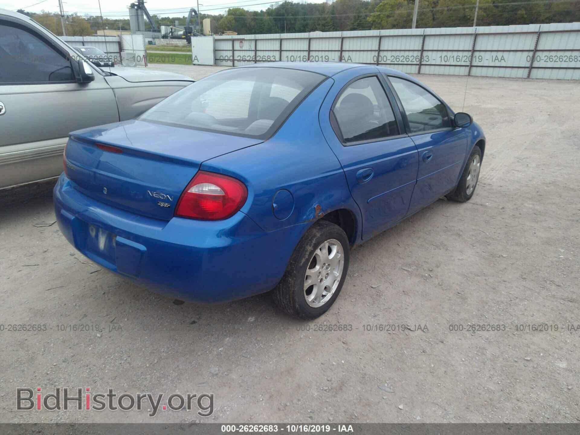 2004 DODGE NEON - VIN: 1B3ES56C84D519098 - Фото 4