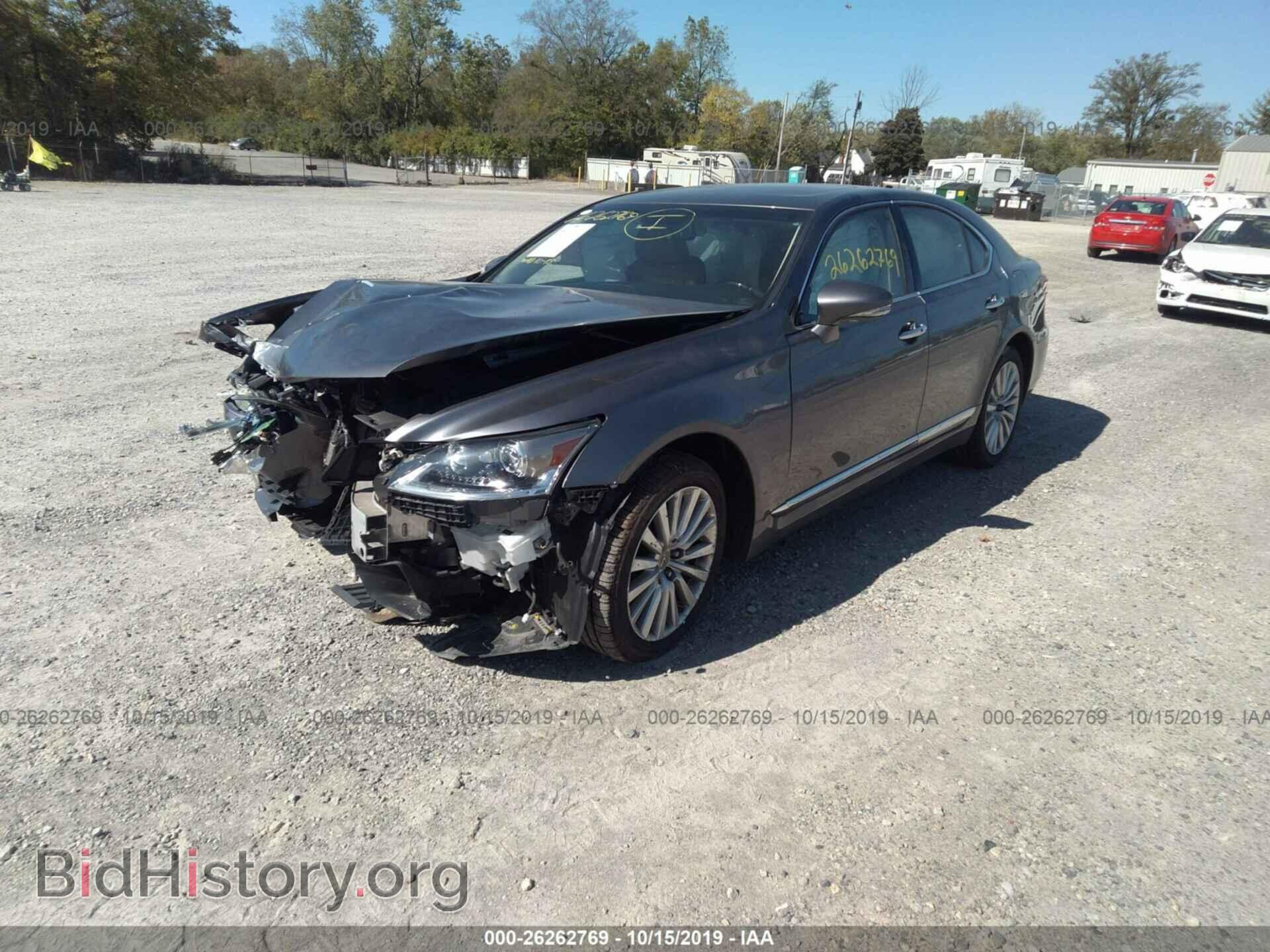 2014 LEXUS LS - VIN: JTHCL5EF0E5019705 - Фото 2