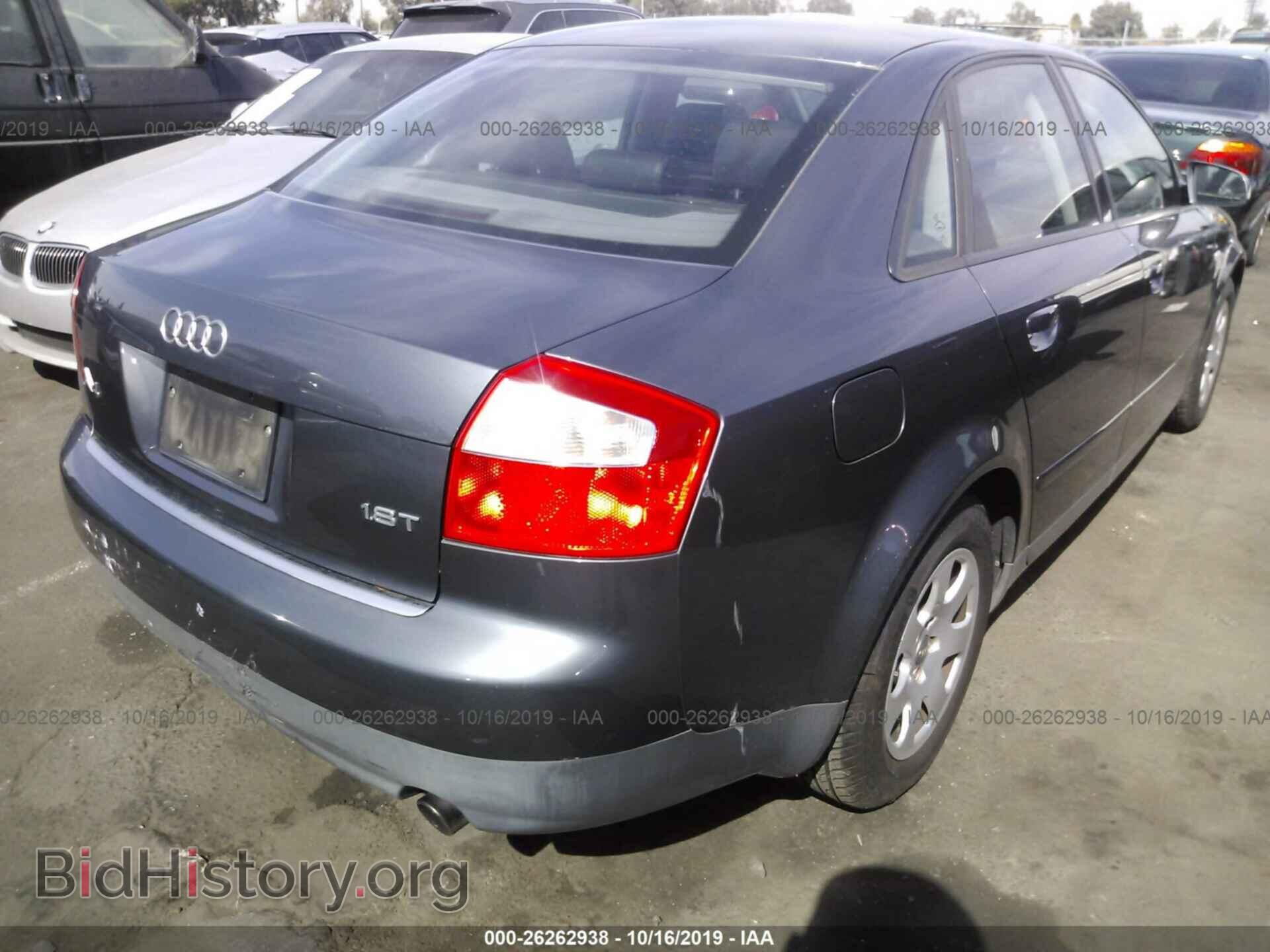 2002 AUDI A4 - VIN: WAUJC68E32A313794 - Фото 4