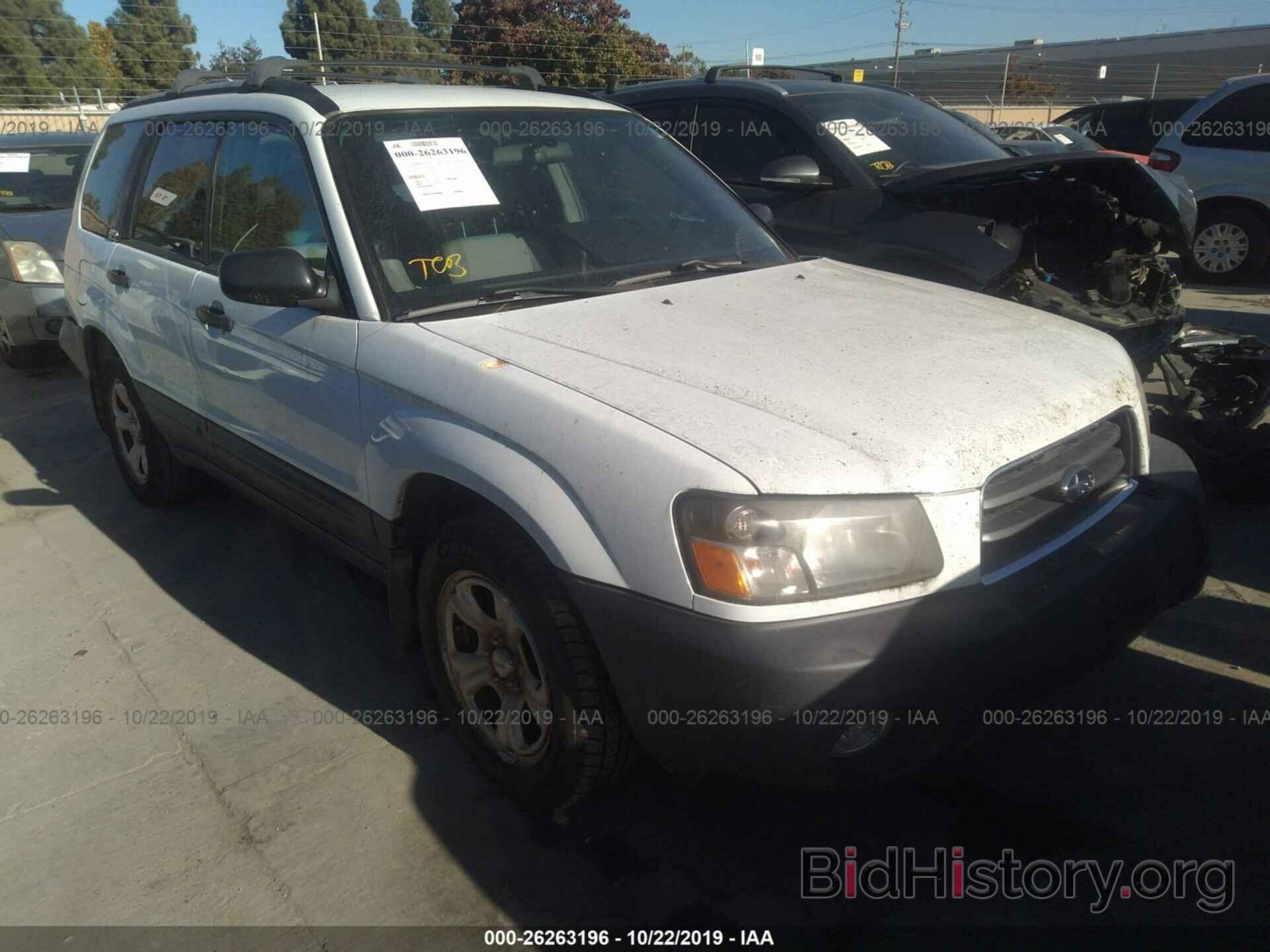 Photo JF1SG63673H709849 - SUBARU FORESTER 2003