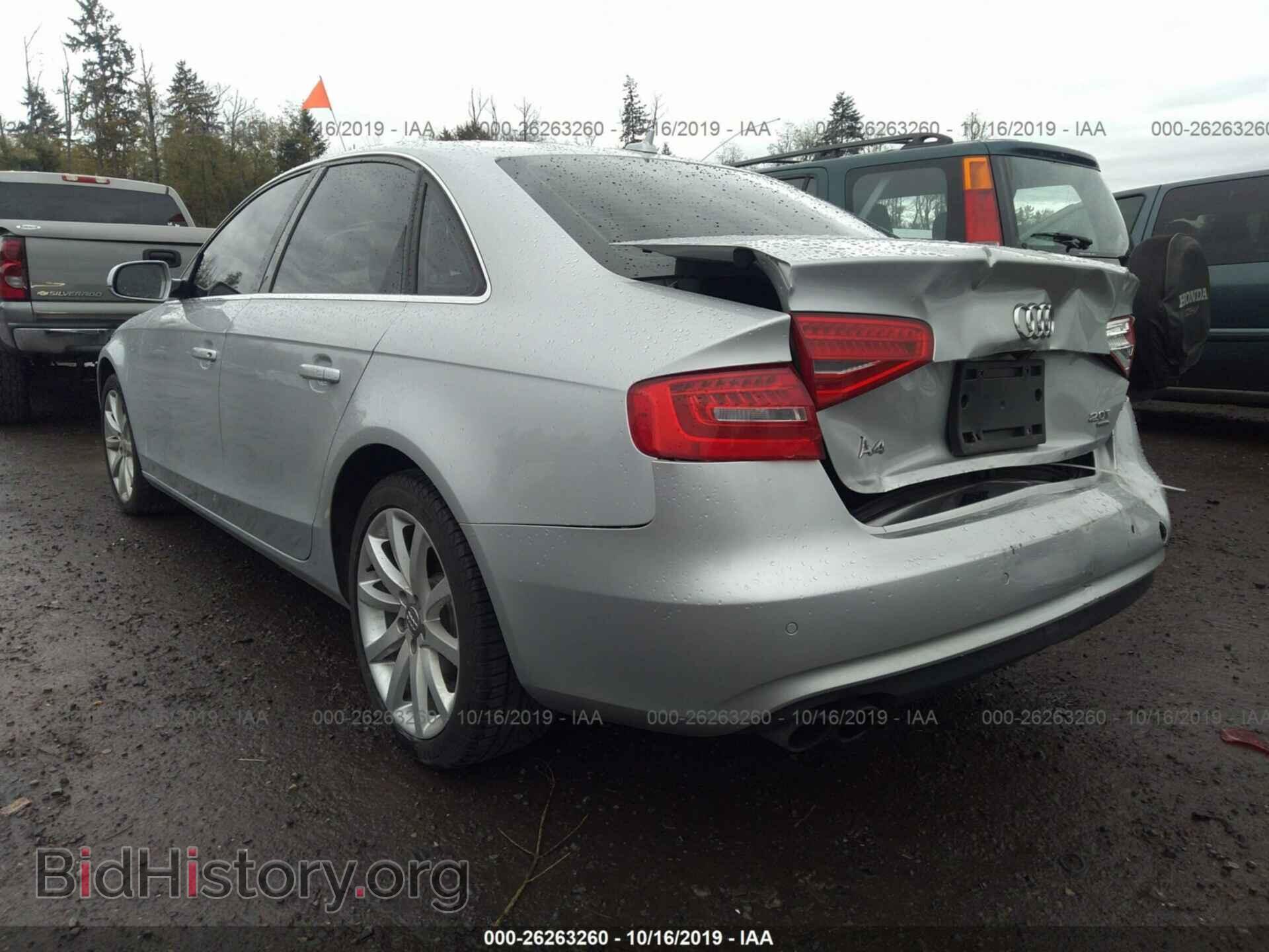 2013 AUDI A4 - VIN: WAUFFAFL8DN047007 - Photo 3