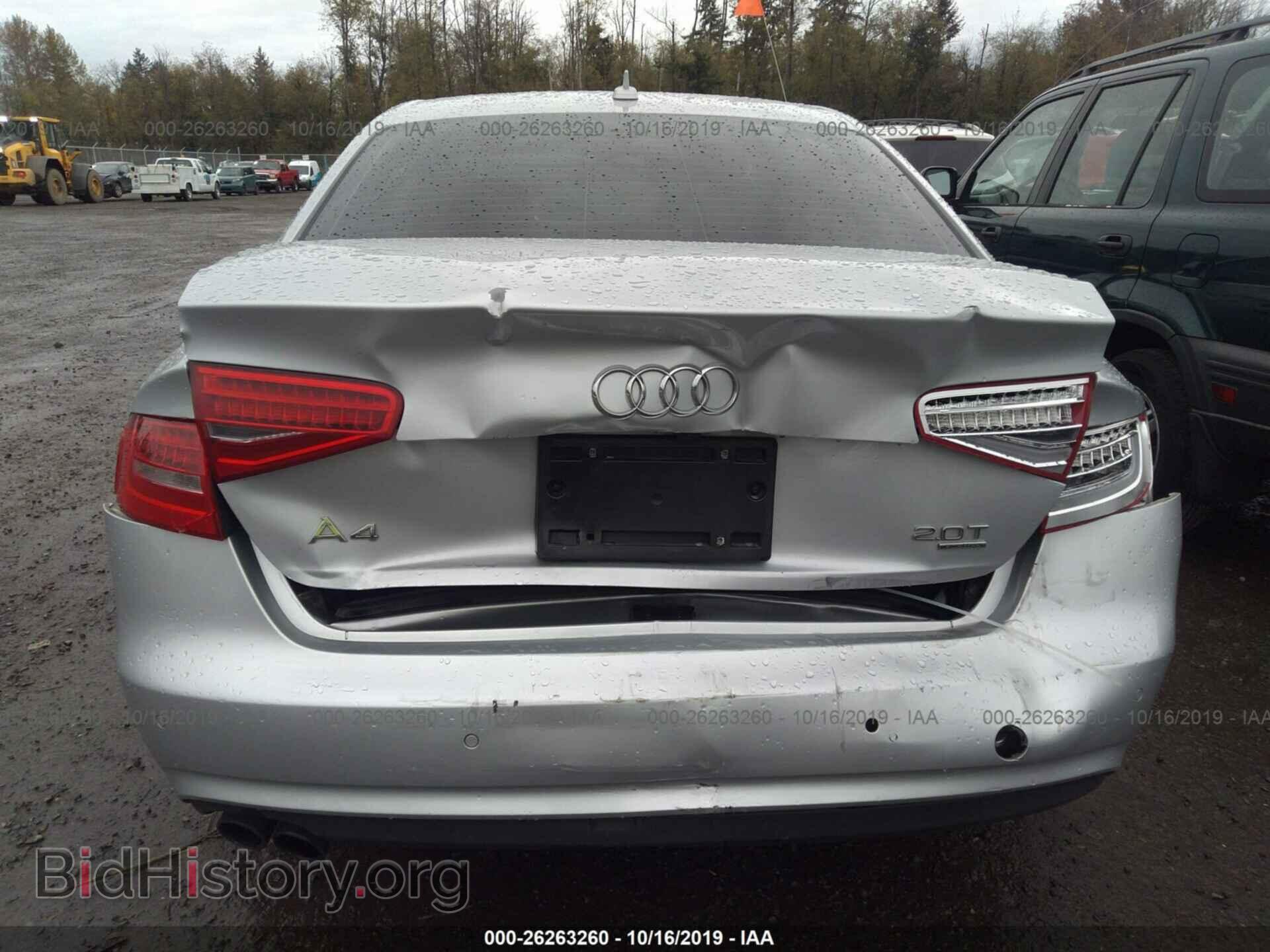 2013 AUDI A4 - VIN: WAUFFAFL8DN047007 - Photo 6