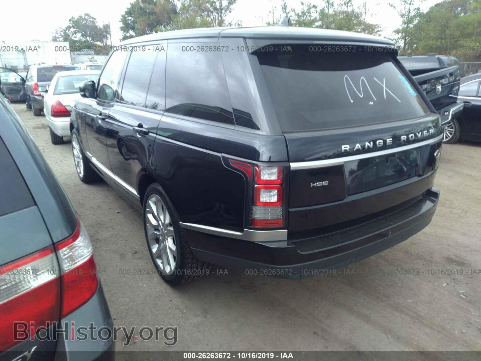 2016 LAND ROVER RANGE ROVER - VIN: SALGS2VF5GA281811 - Фото 3