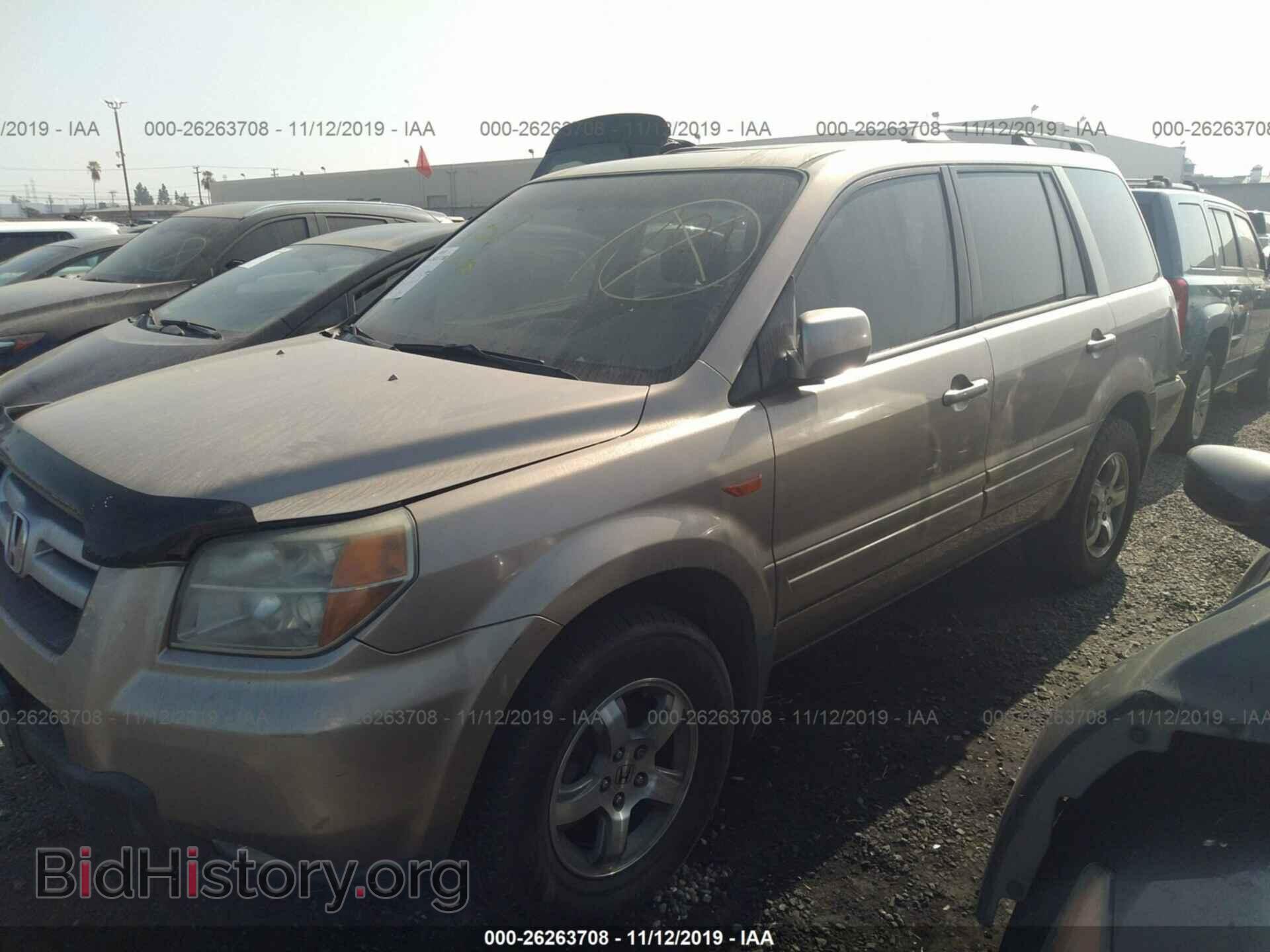 2006 HONDA PILOT - VIN: 5FNYF28536B011663 - Photo 2