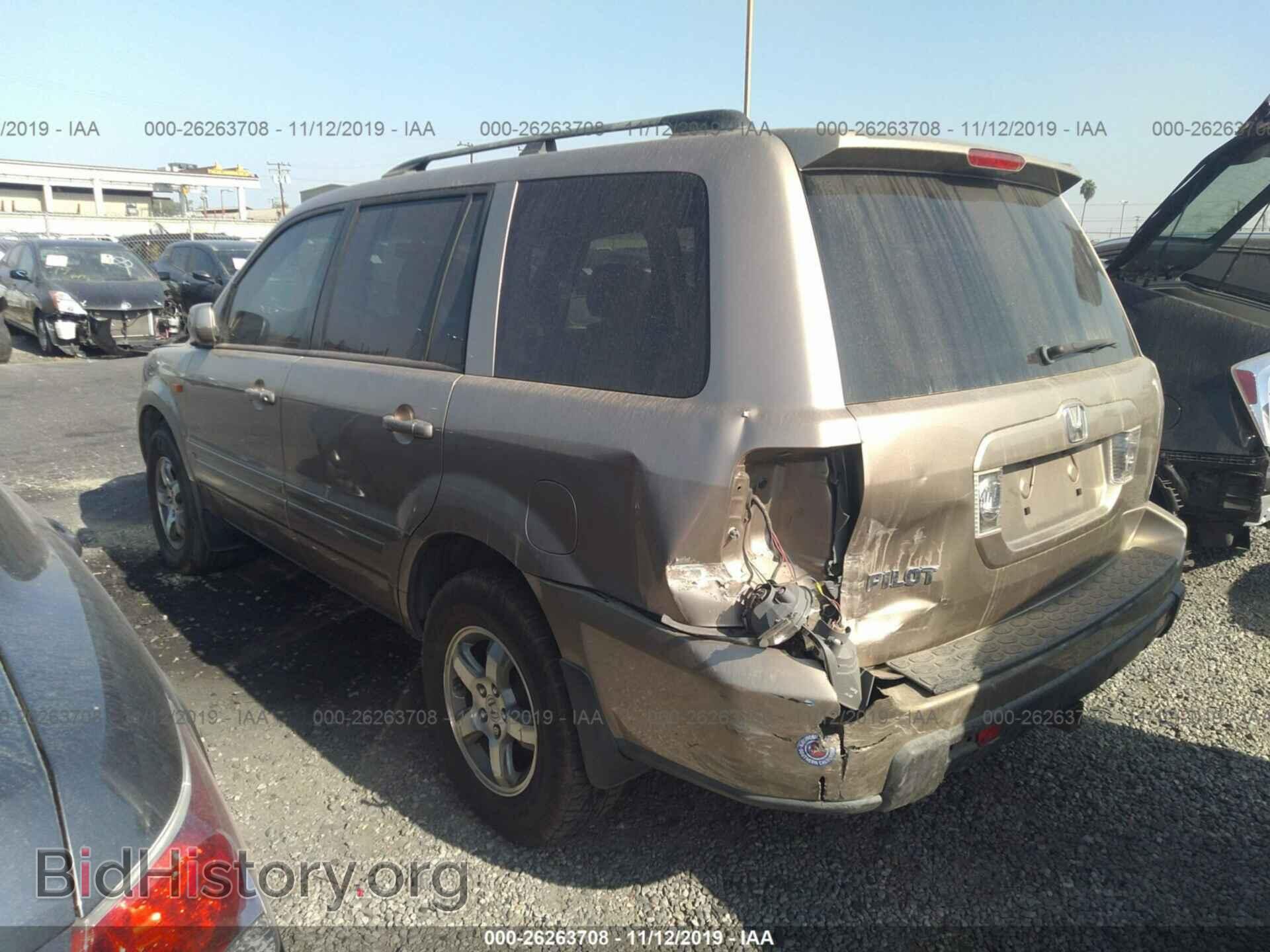 2006 HONDA PILOT - VIN: 5FNYF28536B011663 - Photo 3