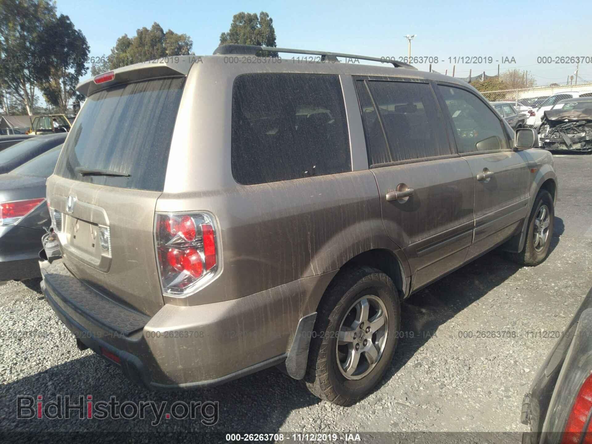 2006 HONDA PILOT - VIN: 5FNYF28536B011663 - Photo 4
