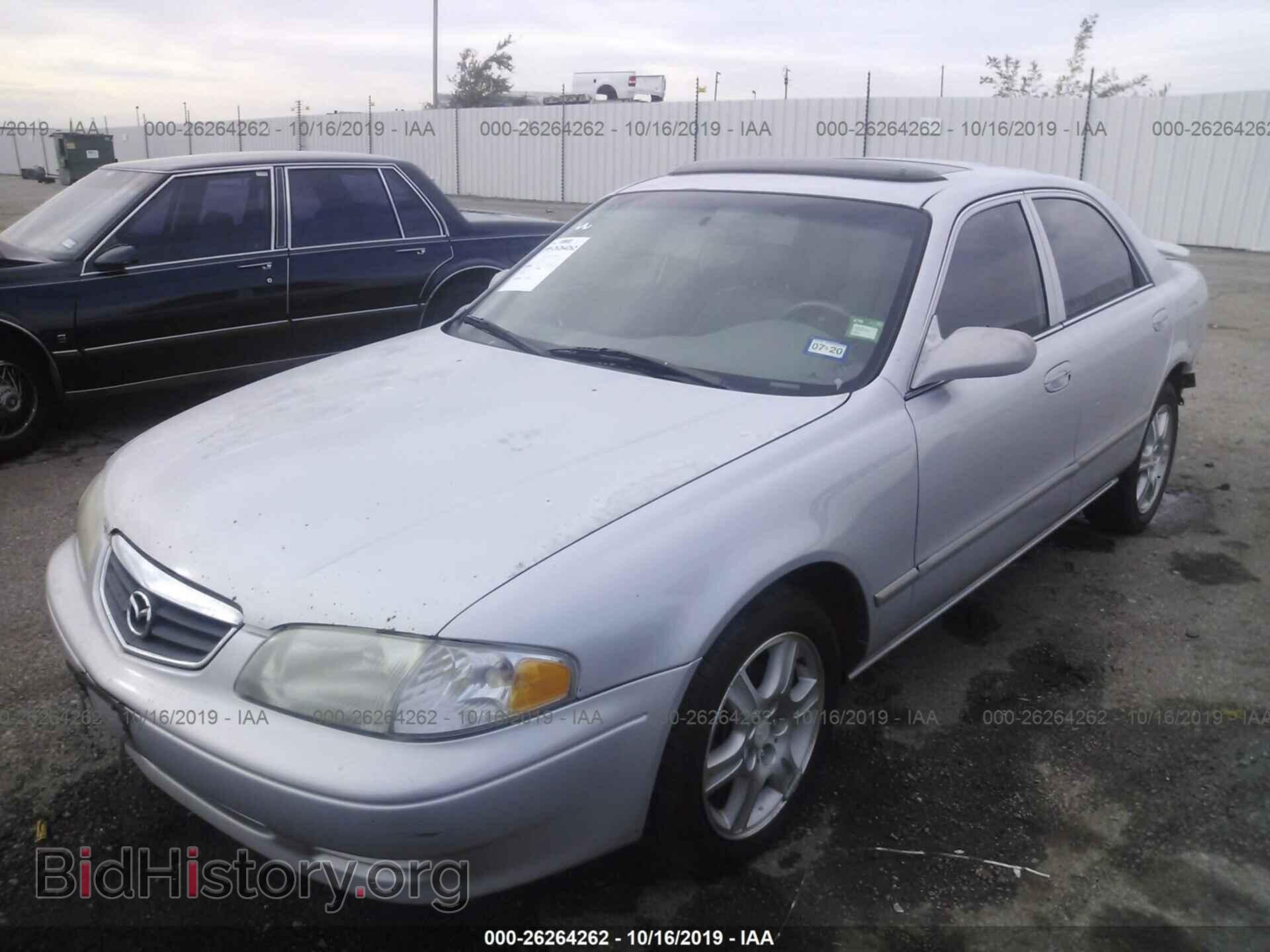 2000 MAZDA 626 - VIN: 1YVGF22D9Y5167622 - Фото 2
