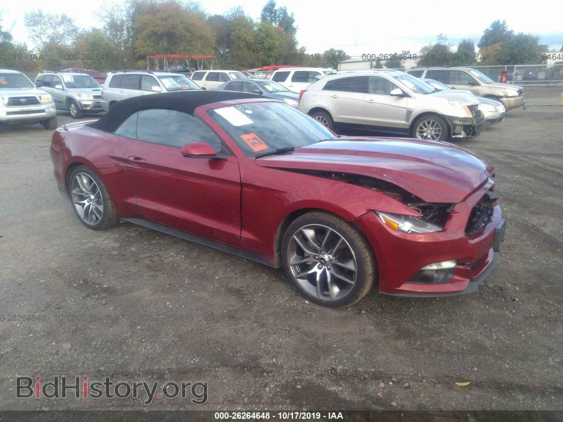 Photo 1FATP8UH8F5373442 - FORD MUSTANG 2015