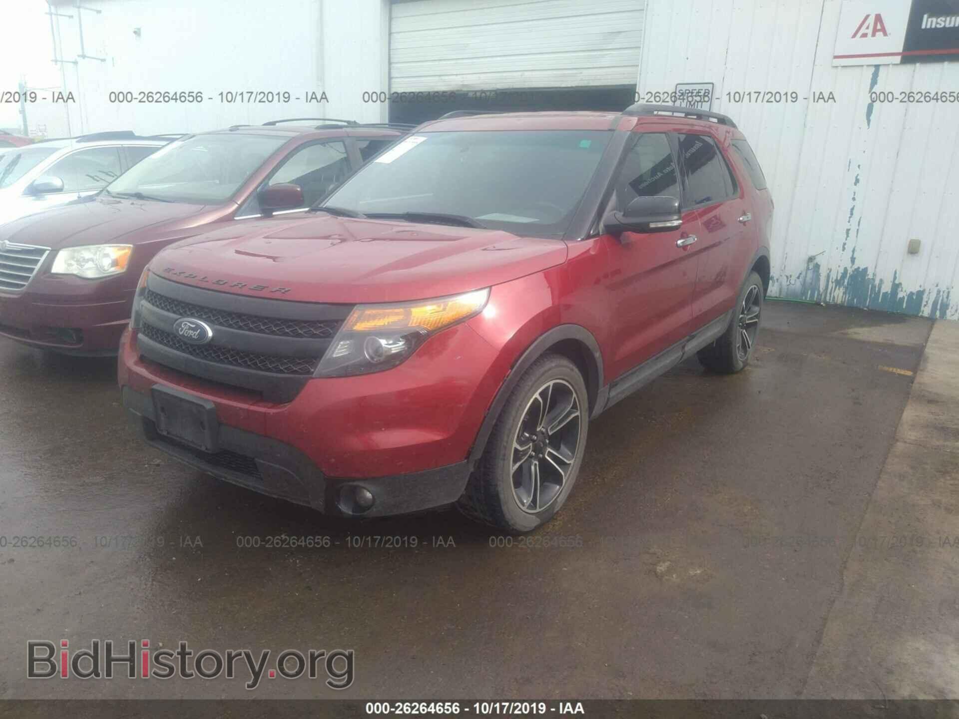 2013 FORD EXPLORER - VIN: 1FM5K8GT6DGB54073 - Фото 2