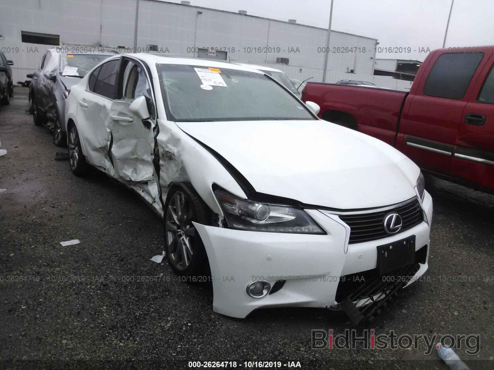 Photo JTHBE1BL2D5017235 - LEXUS GS 2013