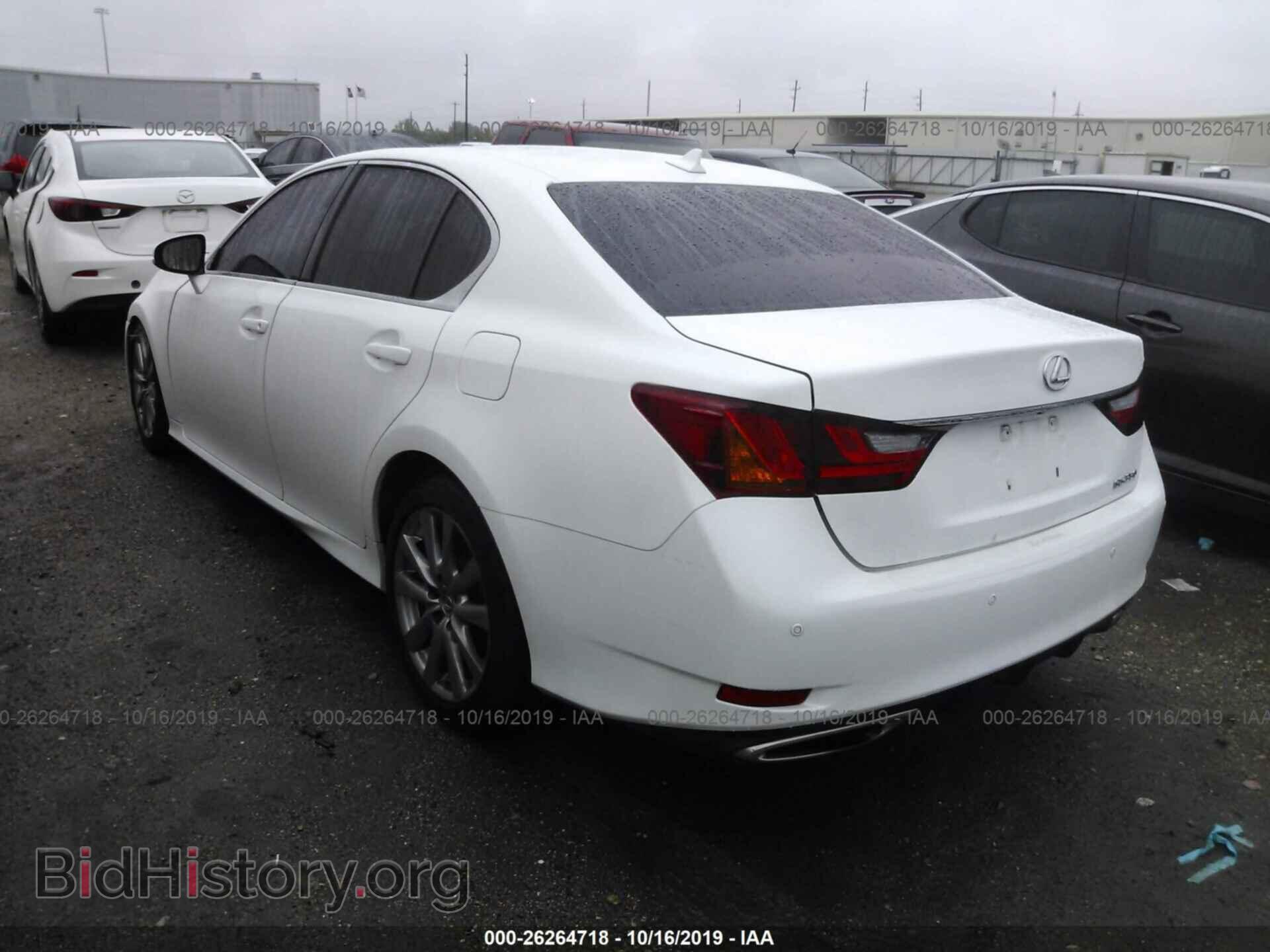 2013 LEXUS GS - VIN: JTHBE1BL2D5017235 - Фото 3
