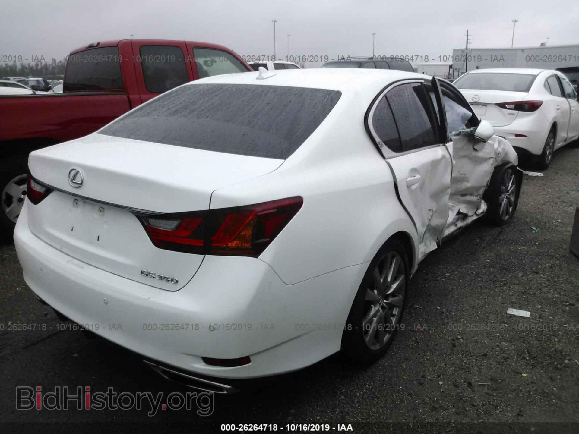2013 LEXUS GS - VIN: JTHBE1BL2D5017235 - Фото 4