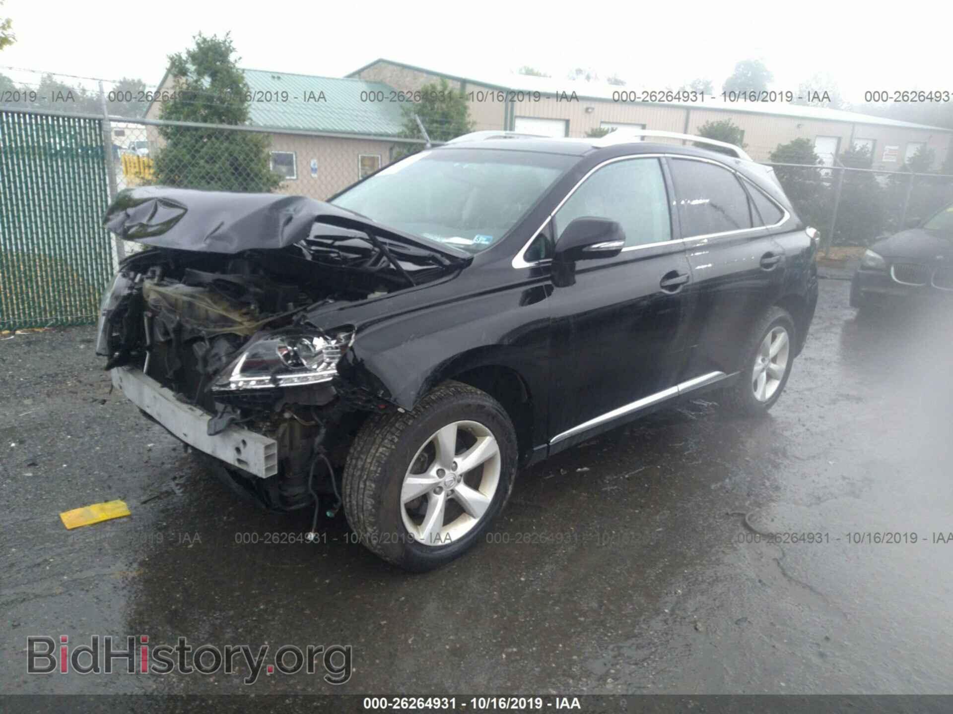 2013 LEXUS RX - VIN: 2T2BK1BA5DC216853 - Фото 2