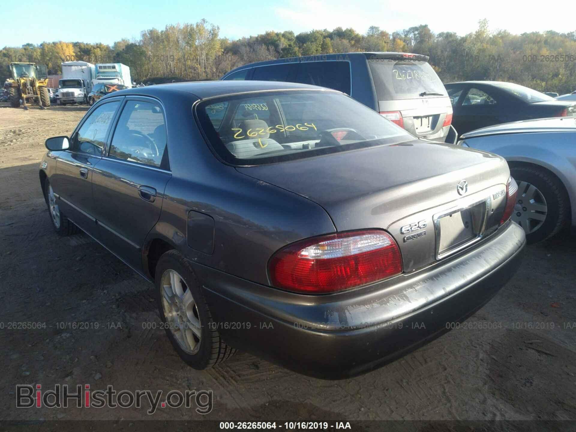 2000 MAZDA 626 - VIN: 1YVGF22D1Y5153164 - Фото 3