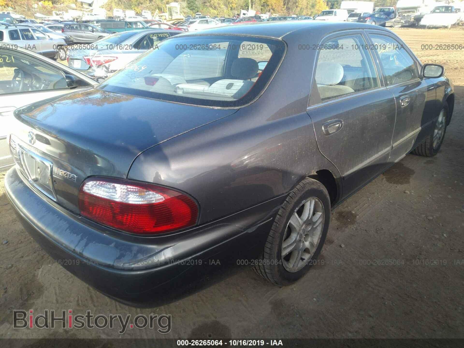 2000 MAZDA 626 - VIN: 1YVGF22D1Y5153164 - Фото 4