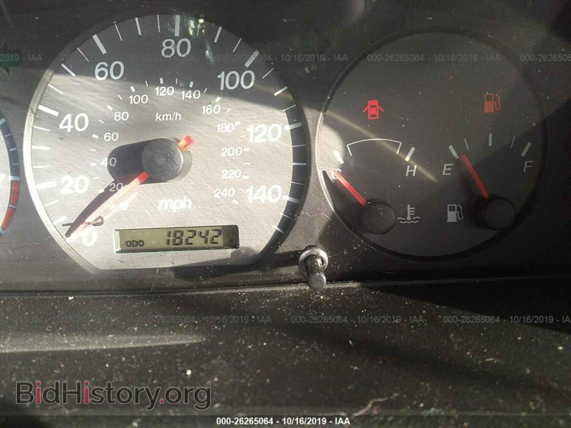 2000 MAZDA 626 - VIN: 1YVGF22D1Y5153164 - Фото 7