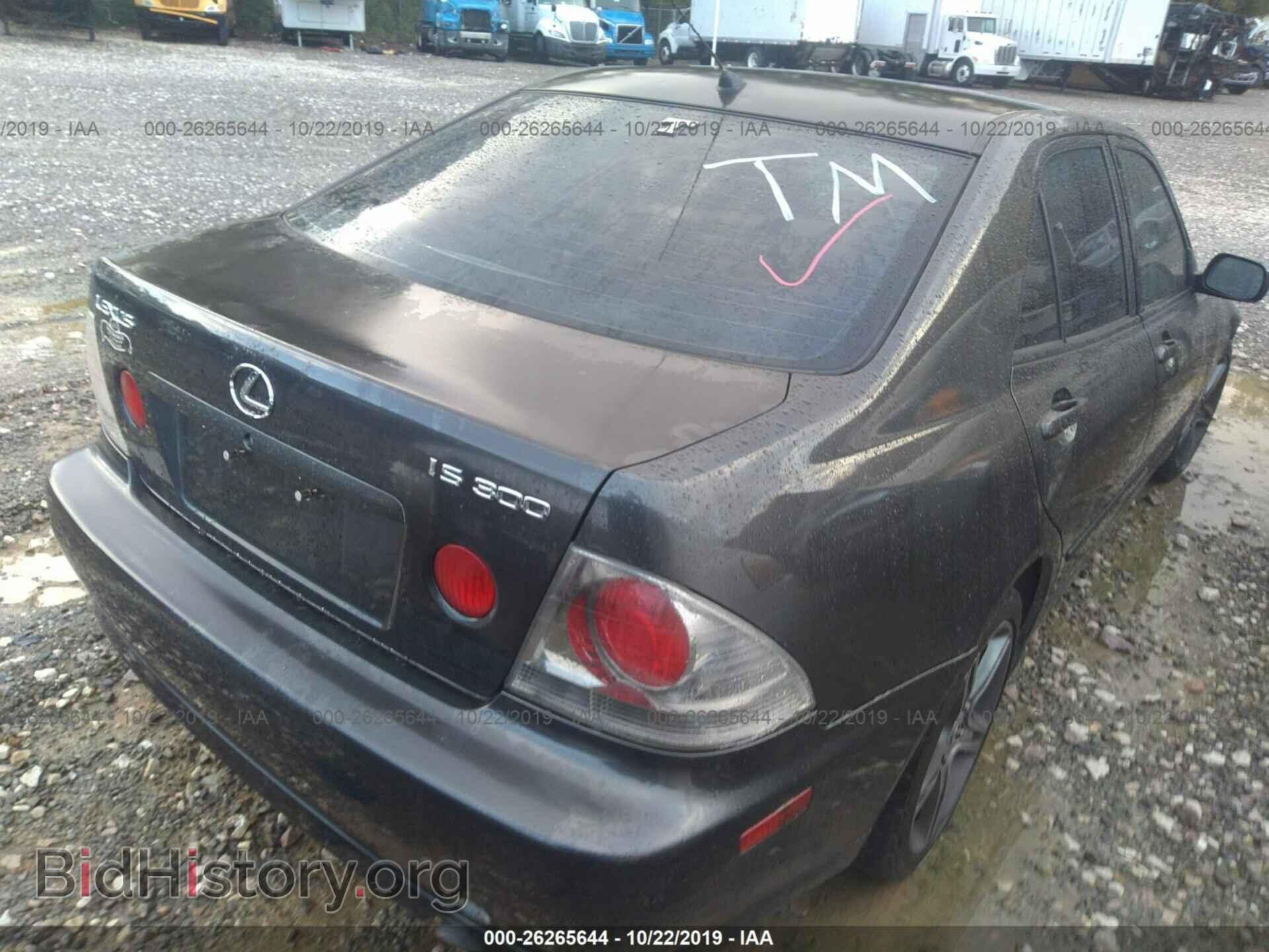 2001 LEXUS IS - VIN: JTHBD182710031335 - Фото 4