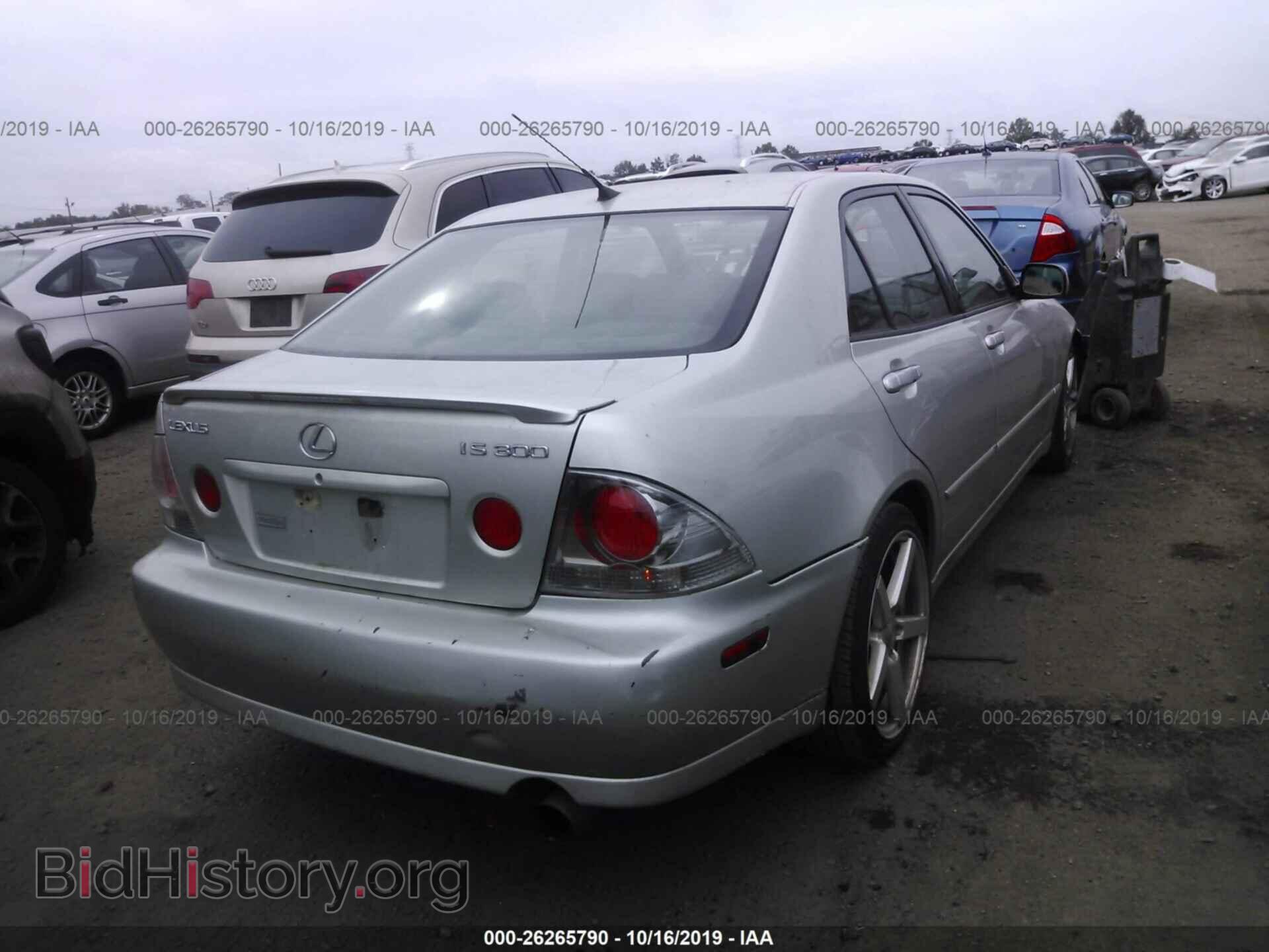 2002 LEXUS IS - VIN: JTHBD192720053481 - Фото 4