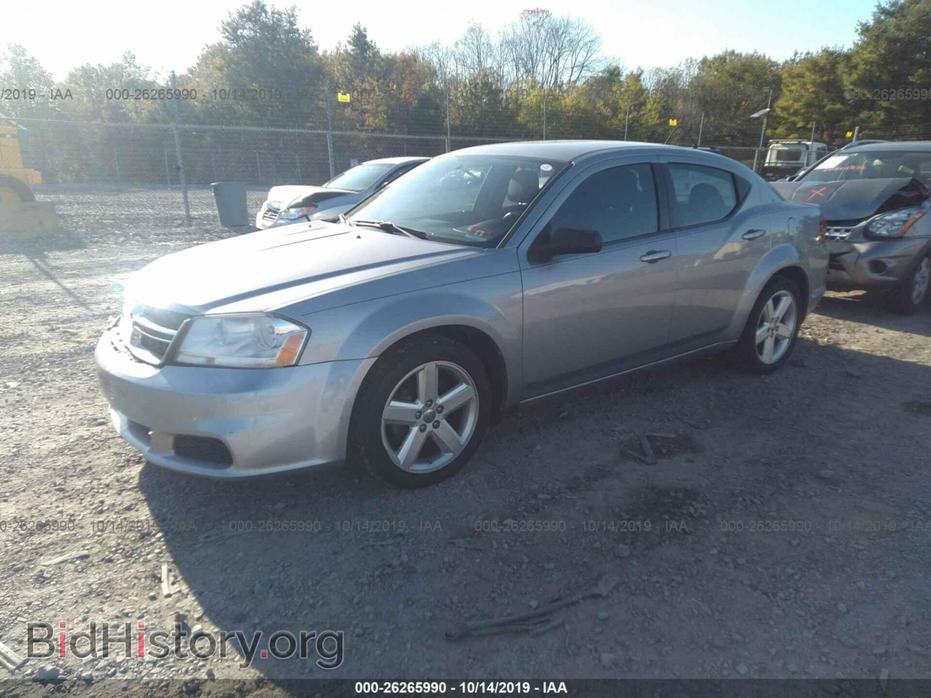 2013 DODGE AVENGER - VIN: 1C3CDZAB0DN519455 - Фото 2