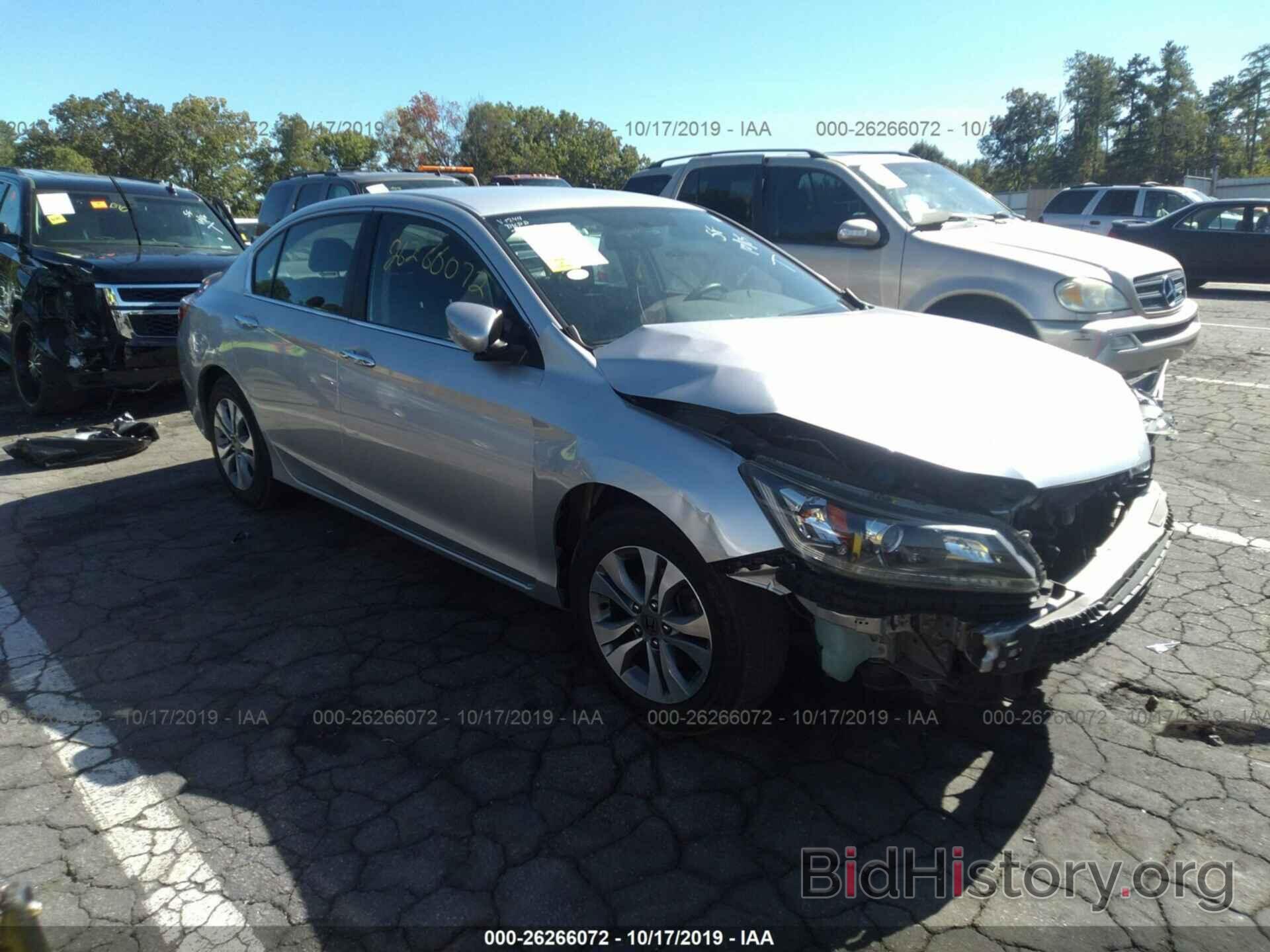 Photo 1HGCR2E36EA061244 - HONDA ACCORD 2014