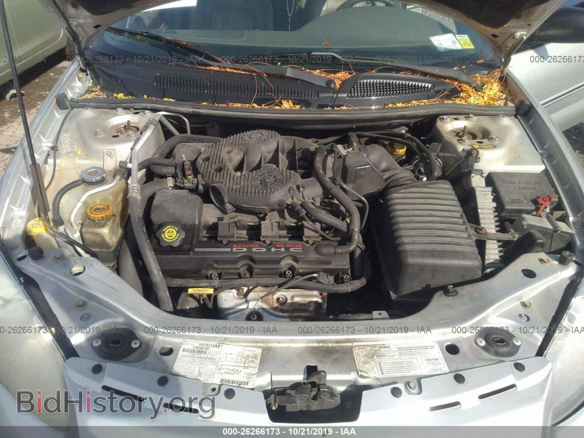 2002 CHRYSLER SEBRING - VIN: 1C3EL55R02N250480 - Фото 10