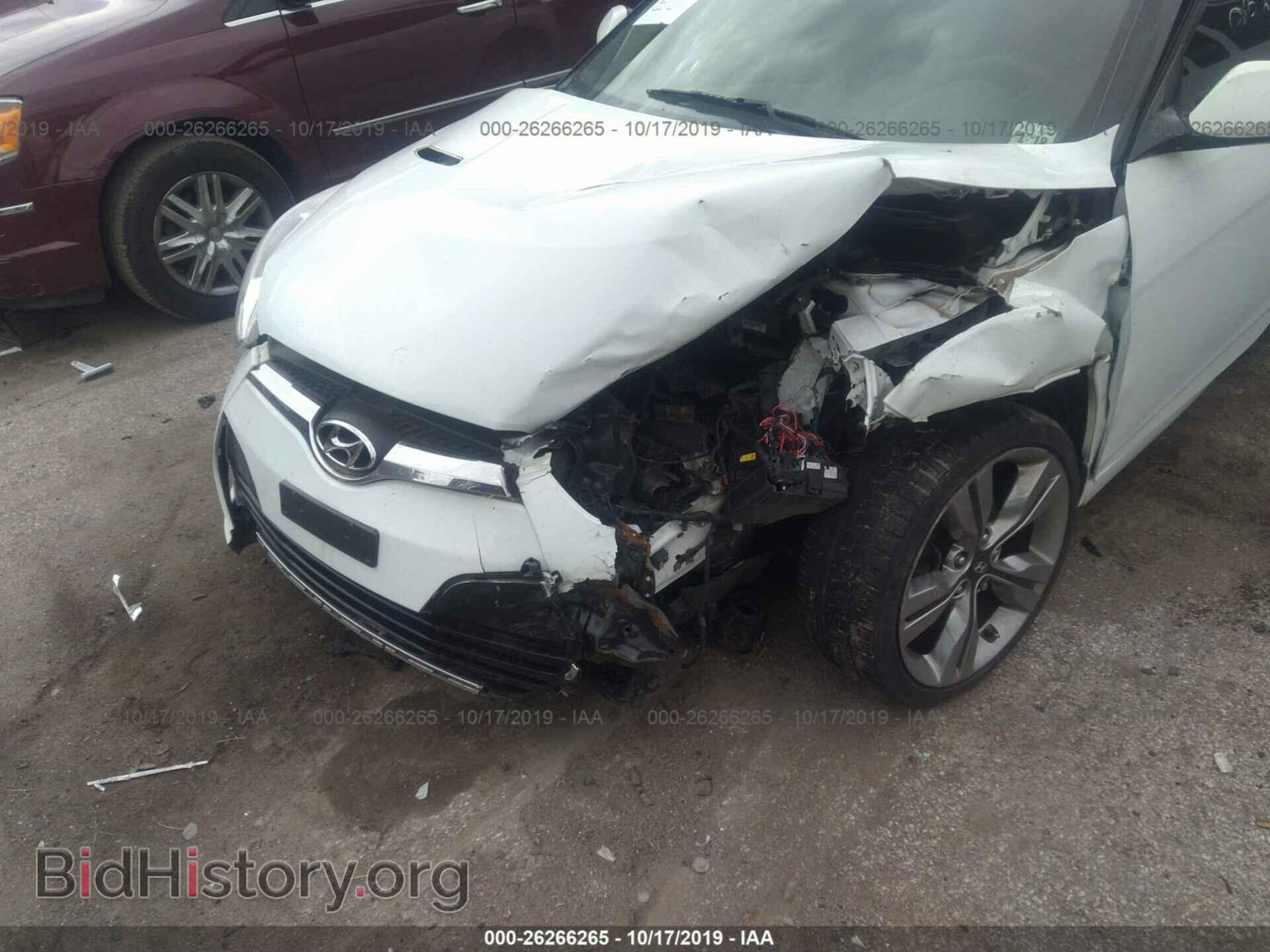 2013 HYUNDAI VELOSTER - VIN: KMHTC6AD7DU110045 - Фото 6