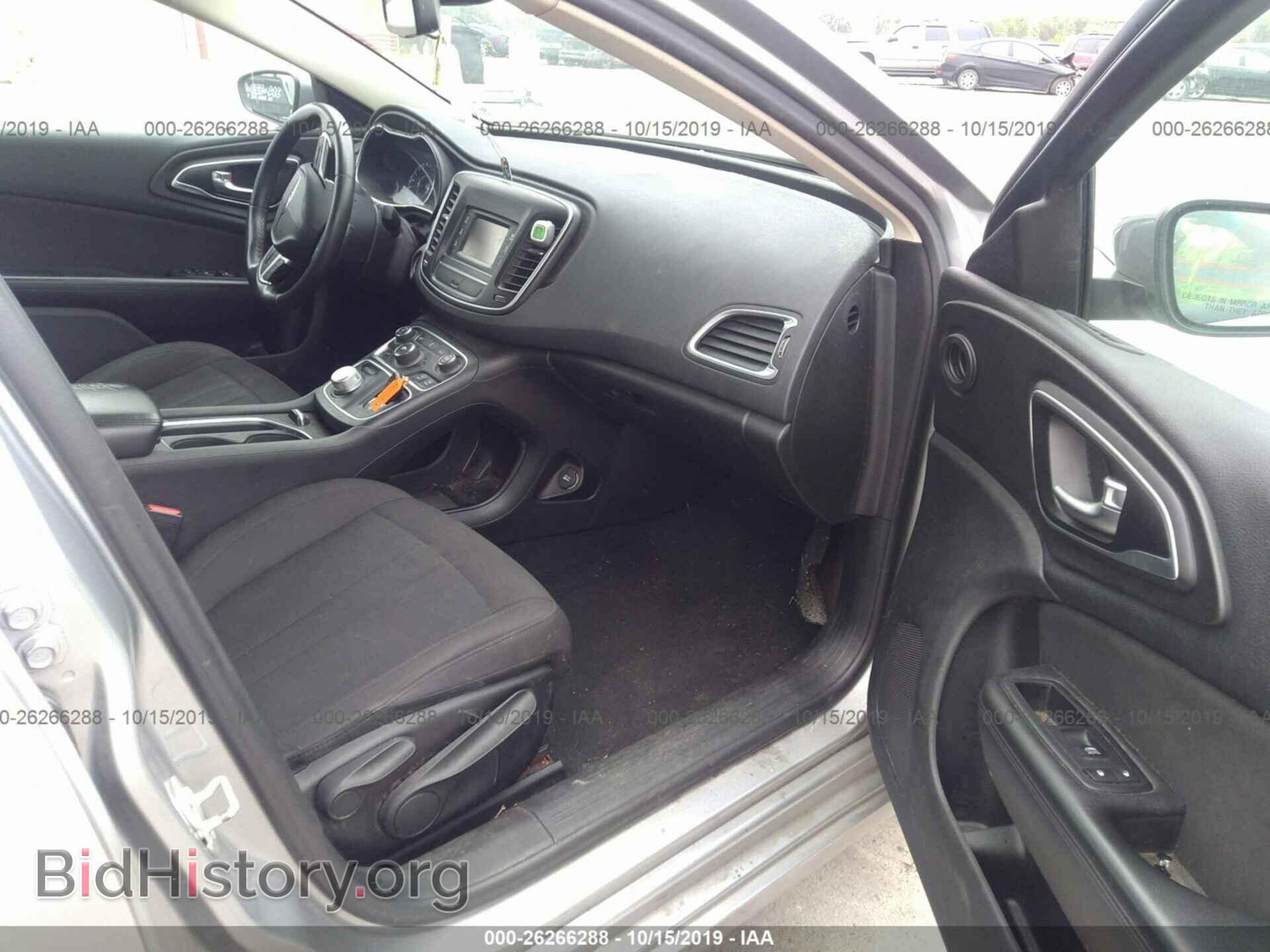 2016 CHRYSLER 200 - VIN: 1C3CCCAGXGN148434 - Фото 5