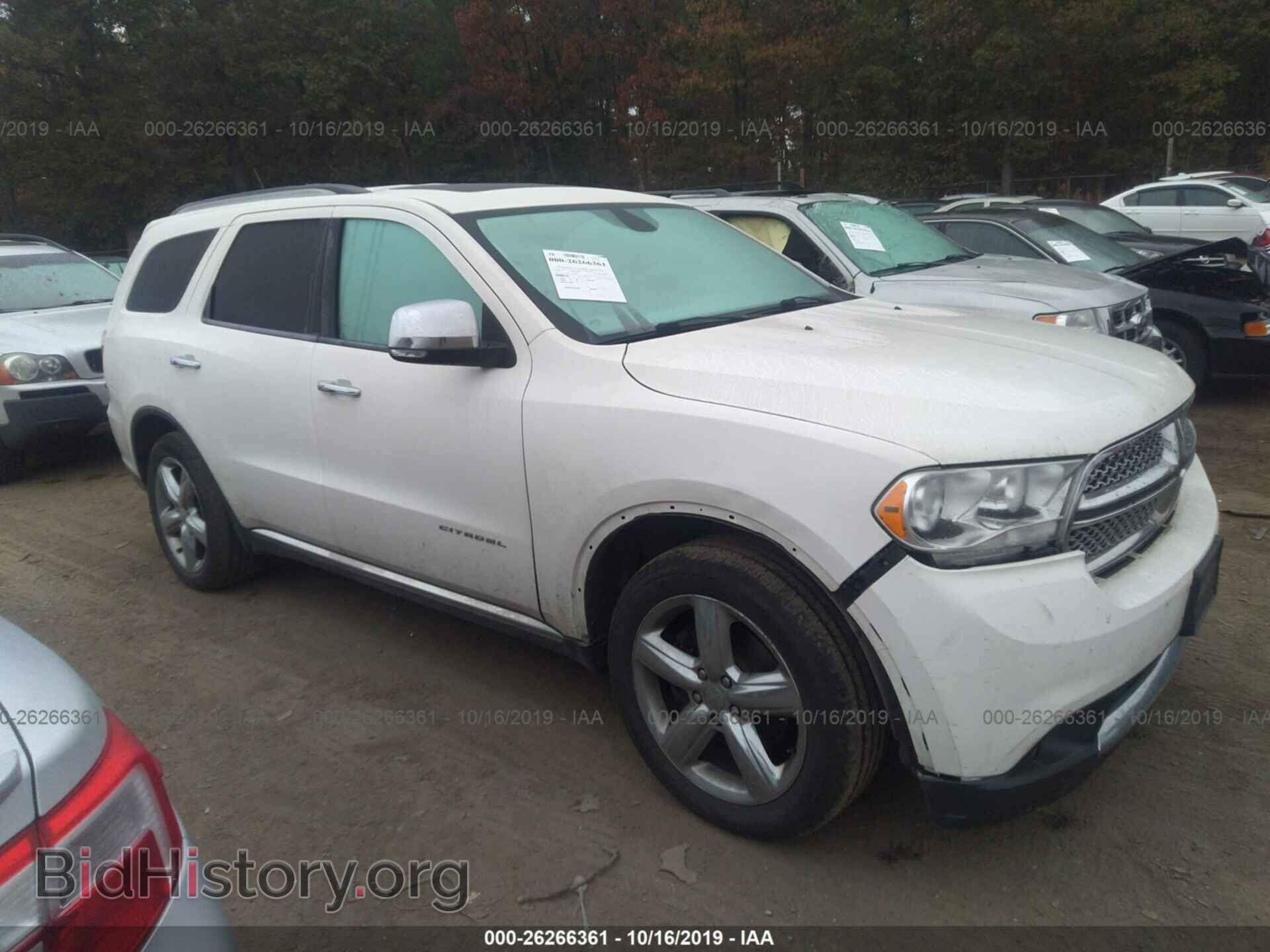 Photo 1C4SDJET2CC283428 - DODGE DURANGO 2012