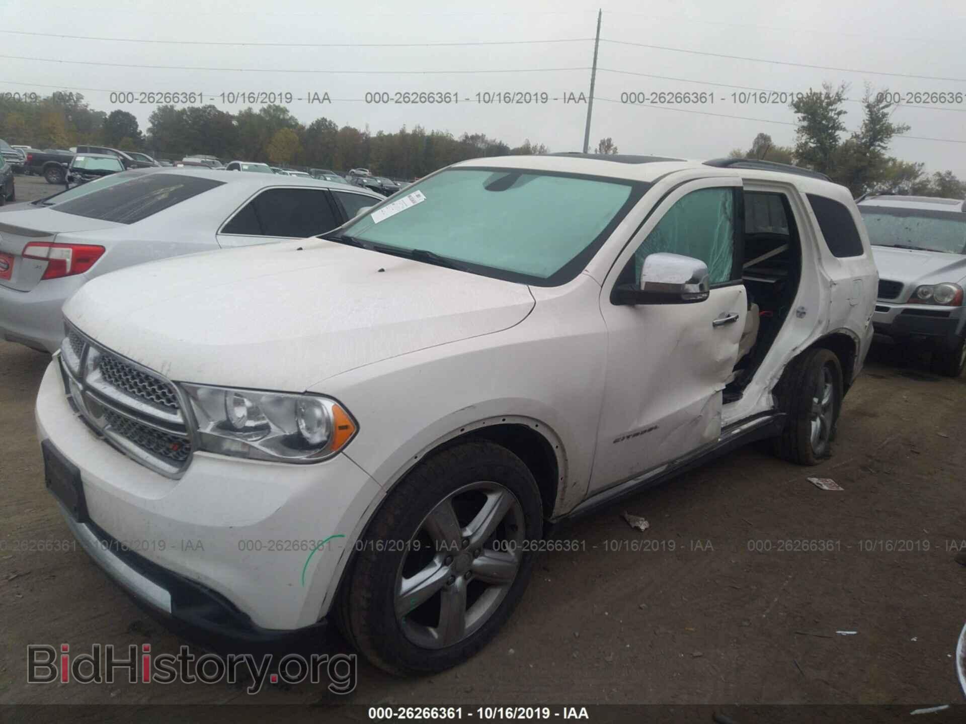 2012 DODGE DURANGO - VIN: 1C4SDJET2CC283428 - Фото 2