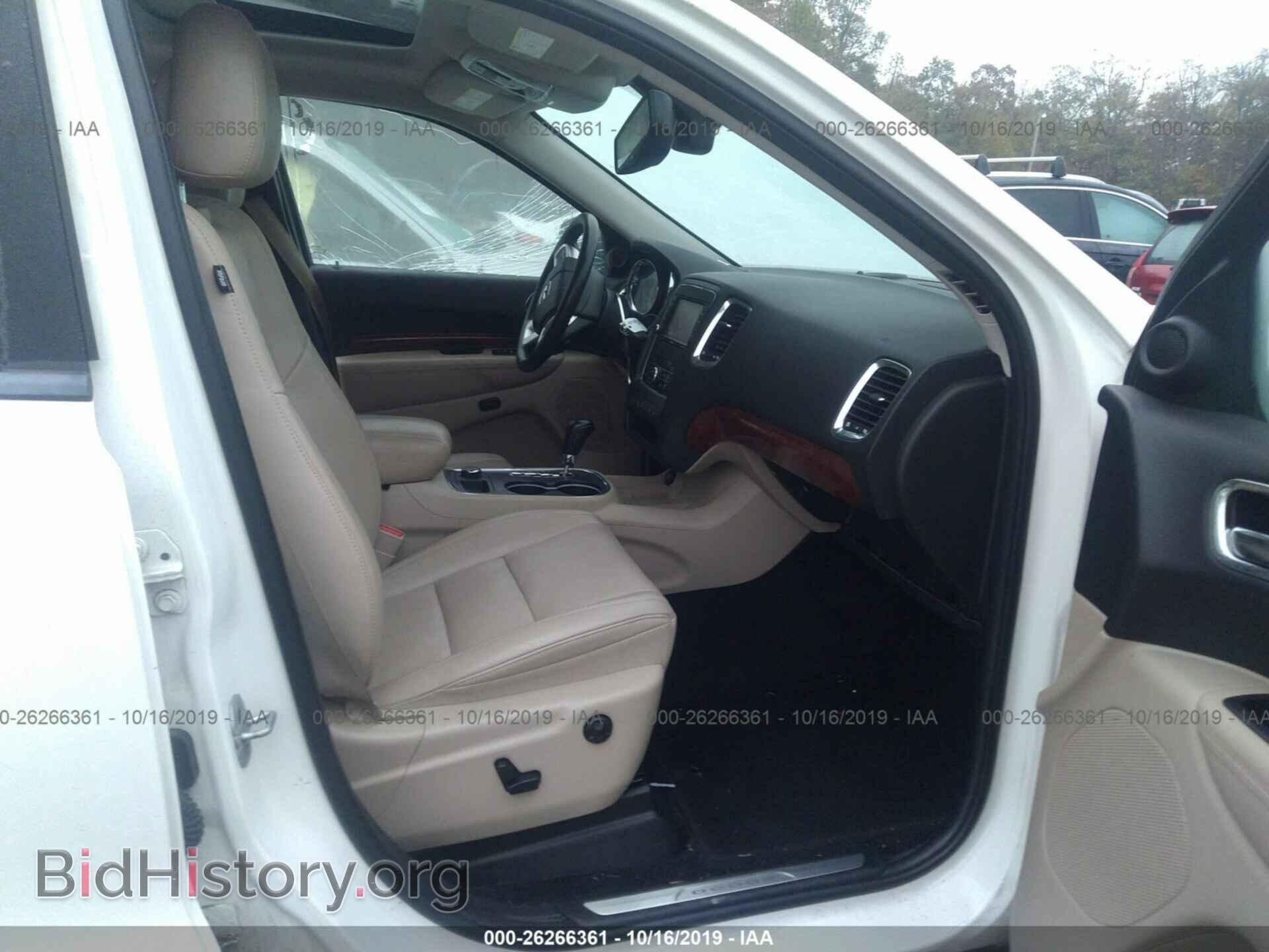 2012 DODGE DURANGO - VIN: 1C4SDJET2CC283428 - Фото 5
