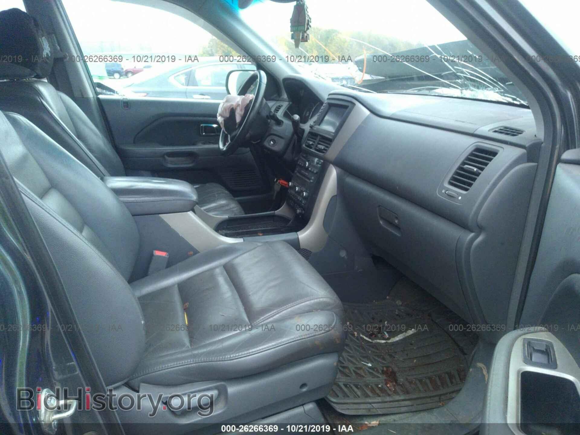 2006 HONDA PILOT - VIN: 2HKYF18796H524364 - Фото 5
