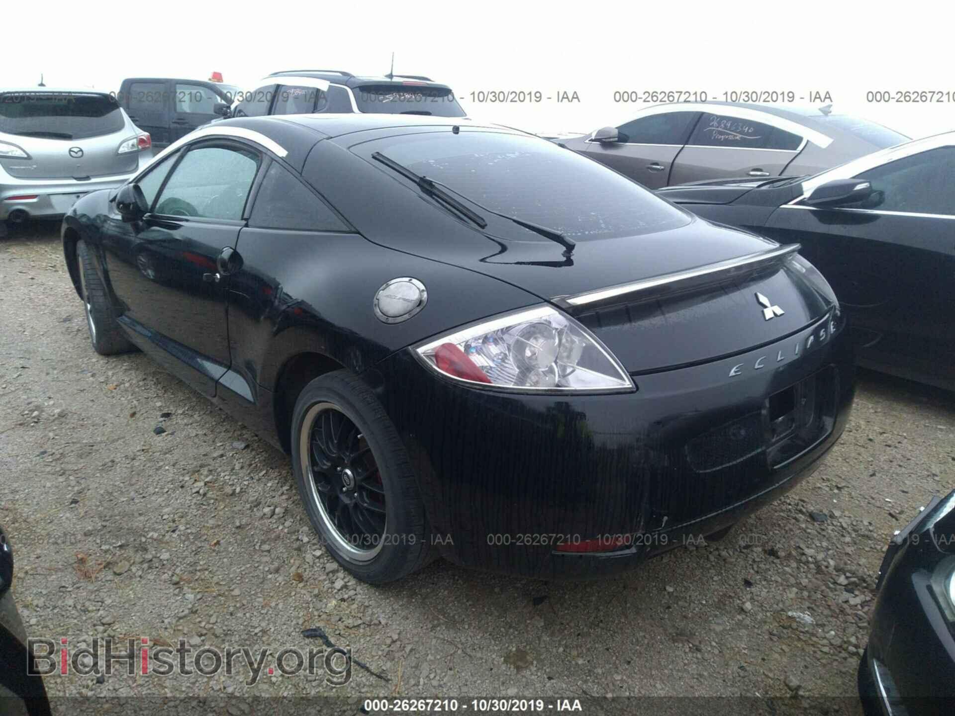 2007 MITSUBISHI ECLIPSE - VIN: 4A3AK34T07E044059 - Фото 3