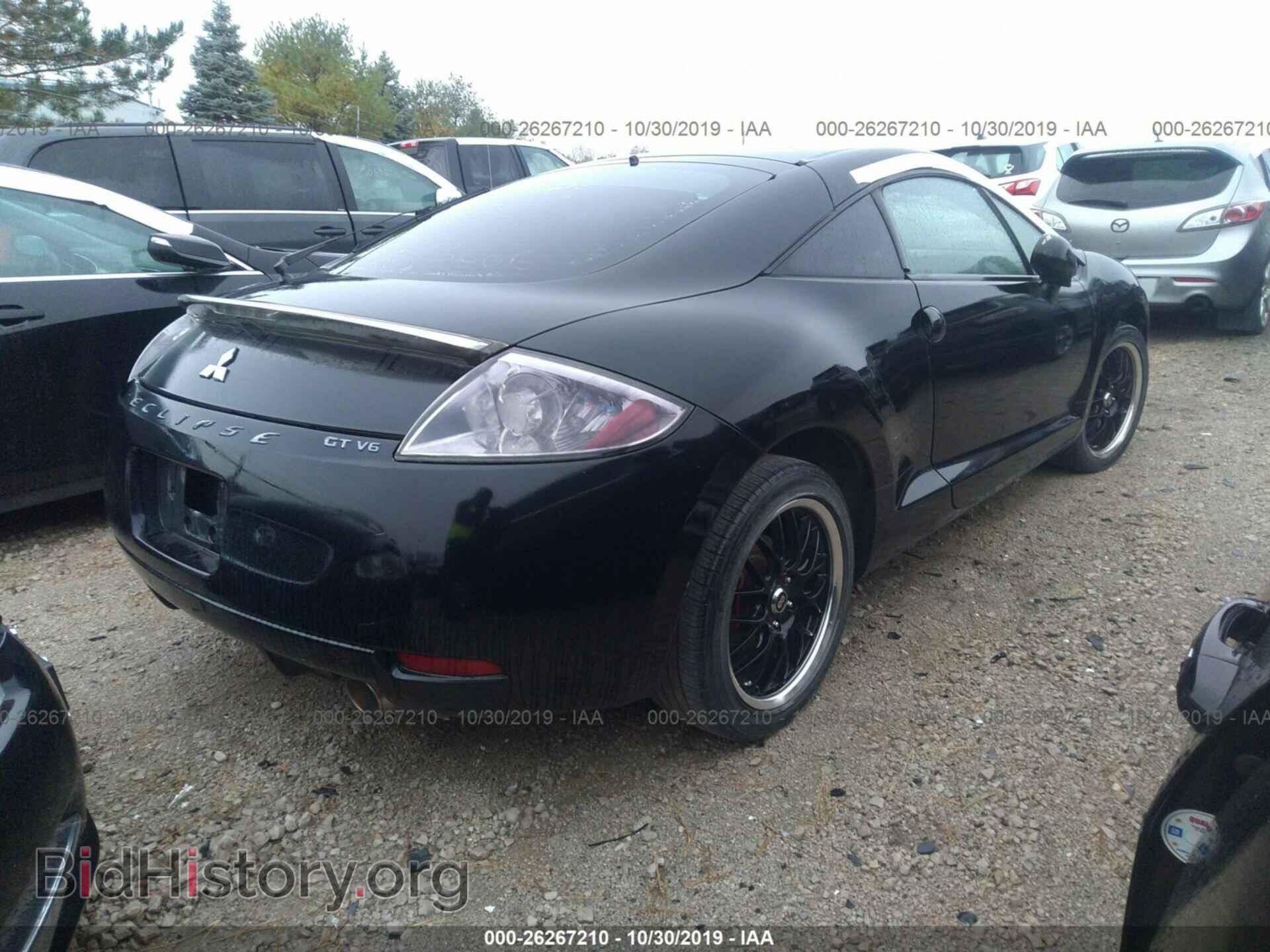 2007 MITSUBISHI ECLIPSE - VIN: 4A3AK34T07E044059 - Фото 4