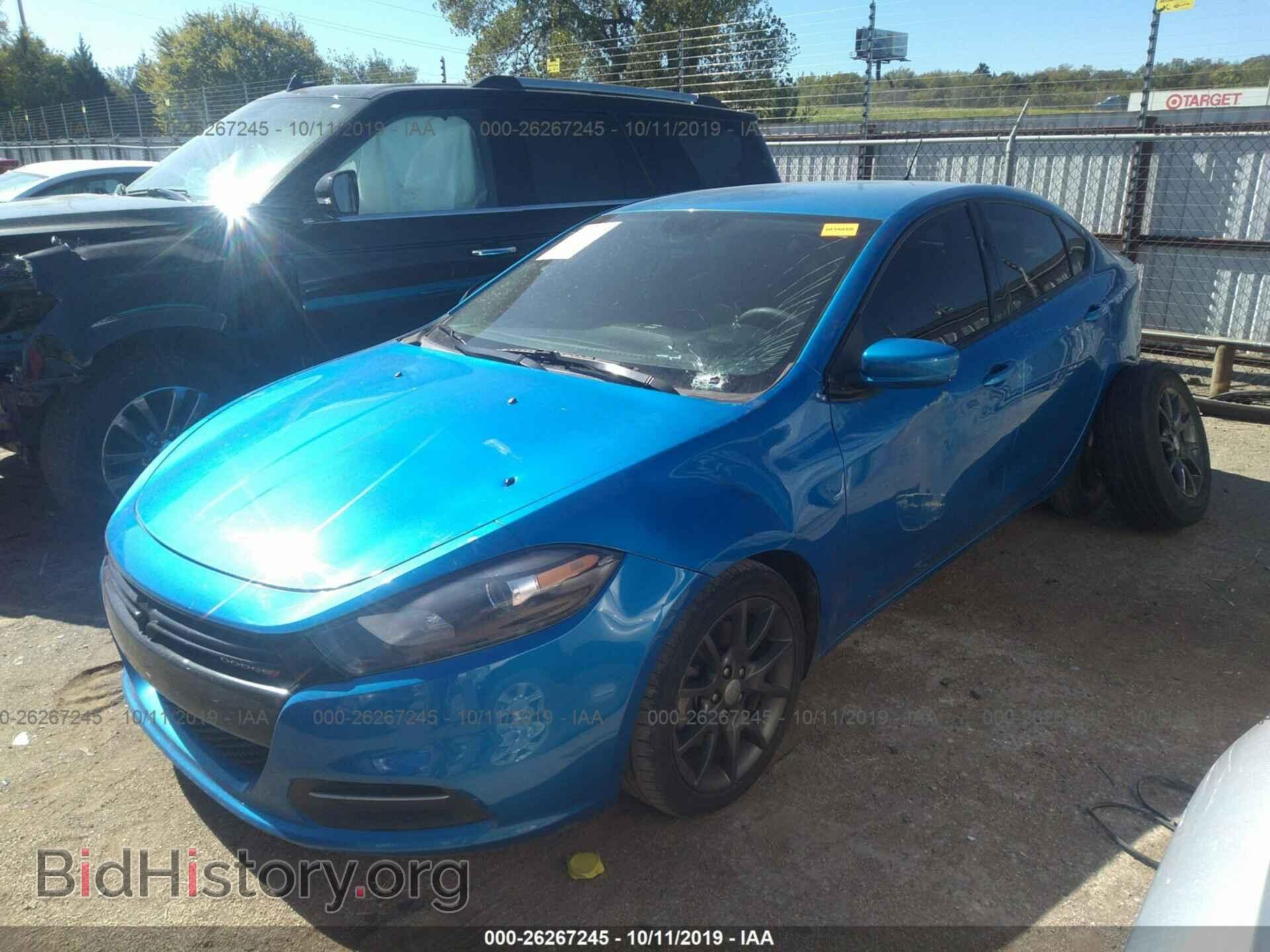 2015 DODGE DART - VIN: 1C3CDFAA8FD379010 - Фото 2